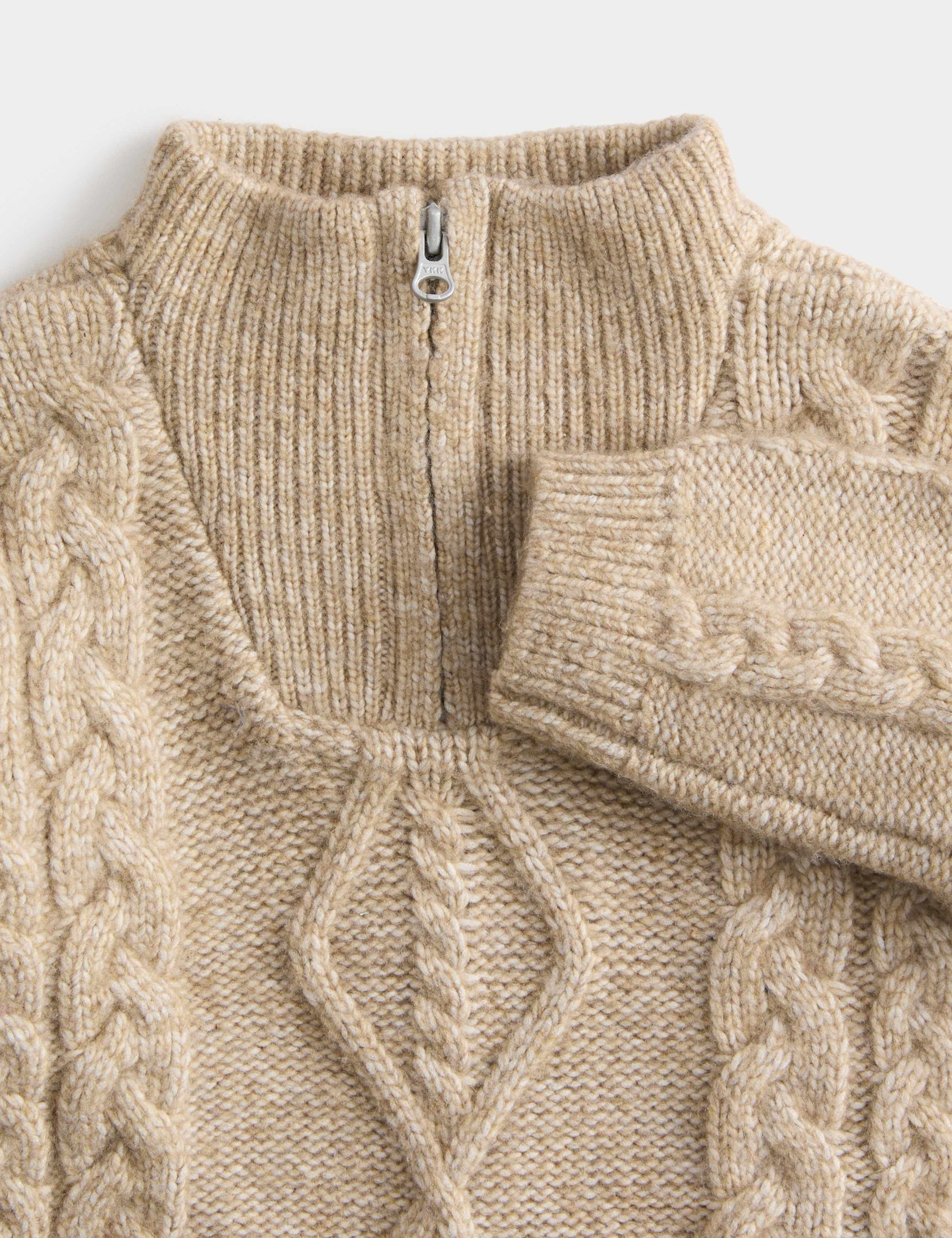 Knitted Ribbed Jumper (0-8 Yrs) 2 of 2