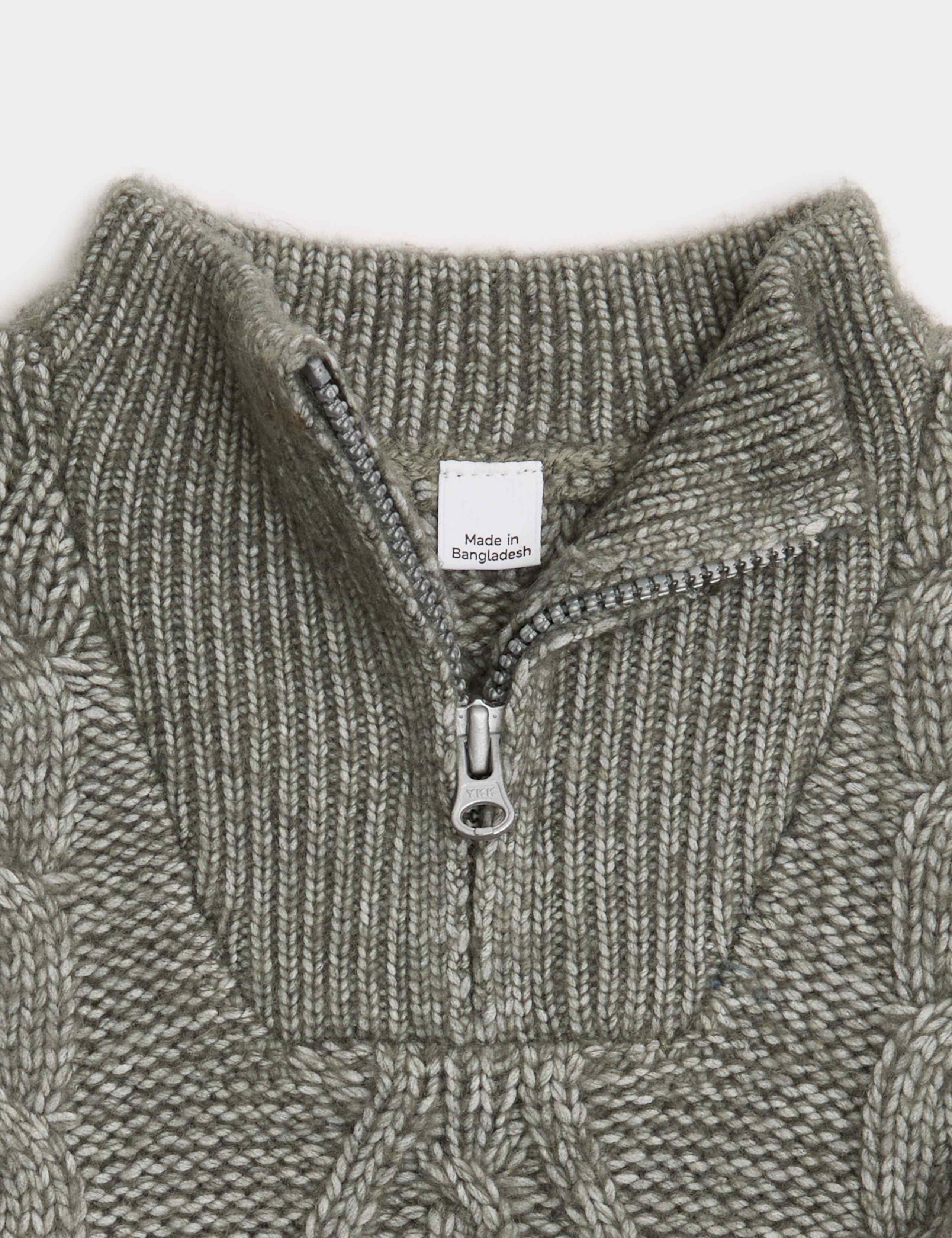 Knitted Ribbed Jumper (0-8 Yrs) 2 of 2