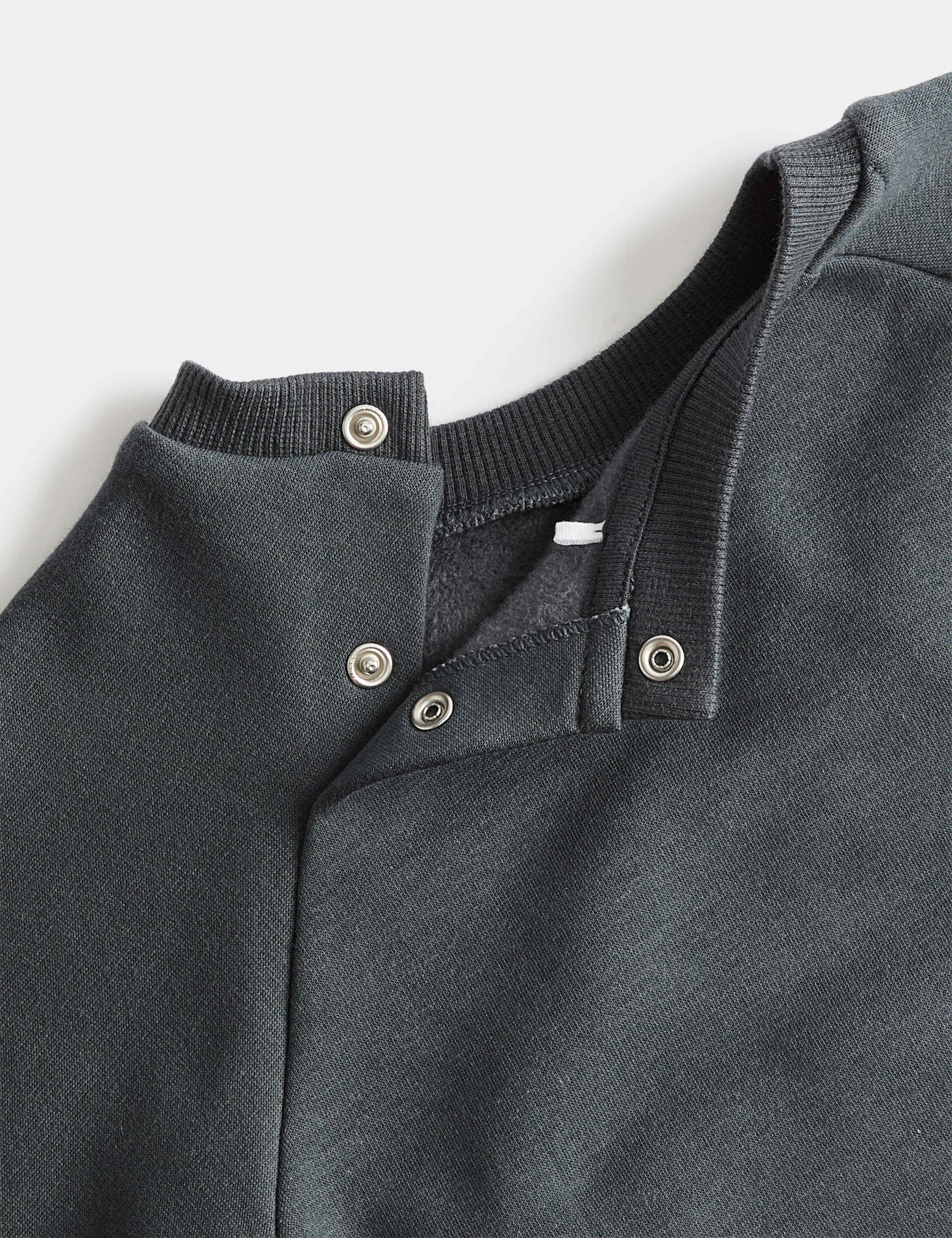 Cotton Blend Fleece Lined Sweatshirt (0-3 Yrs) 2 of 2