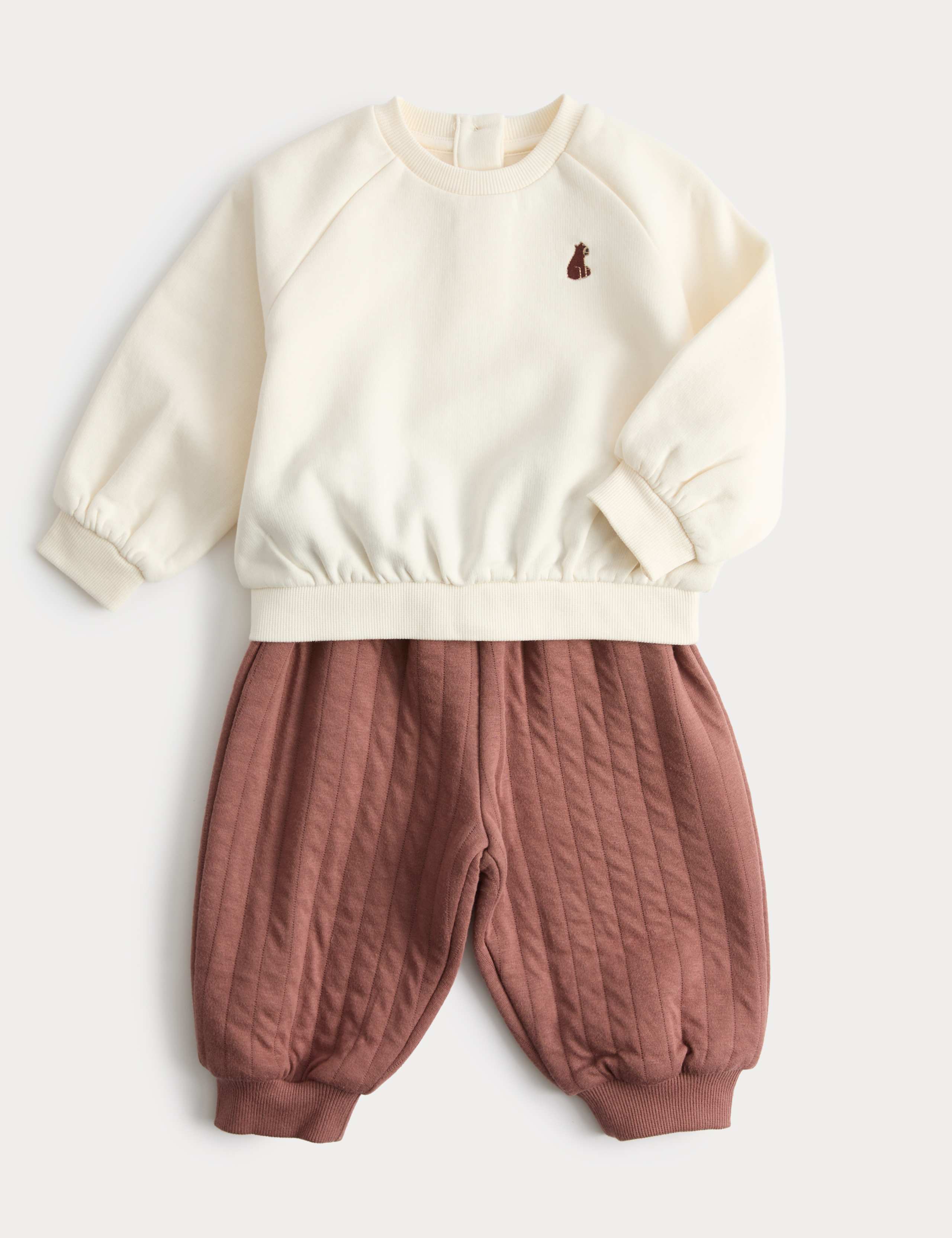 Jersey Sweat & Jogger Outfit (0-5 Yrs) 1 of 3