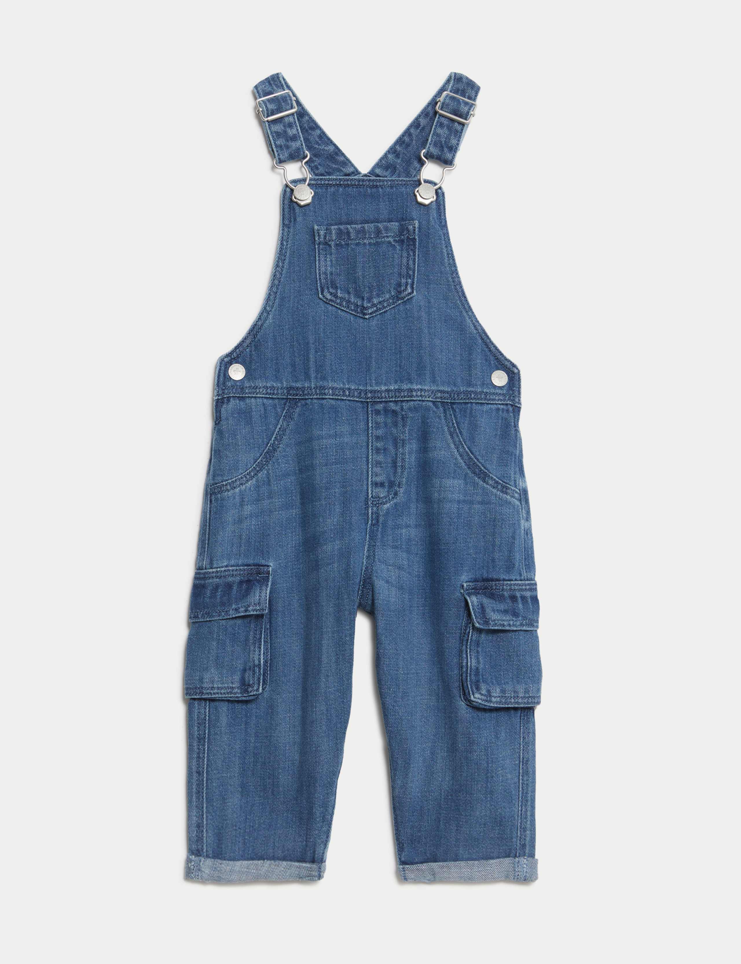 2pc Dungarees & Long Sleeve T-Shirt Set (0-3 Yrs) 4 of 6