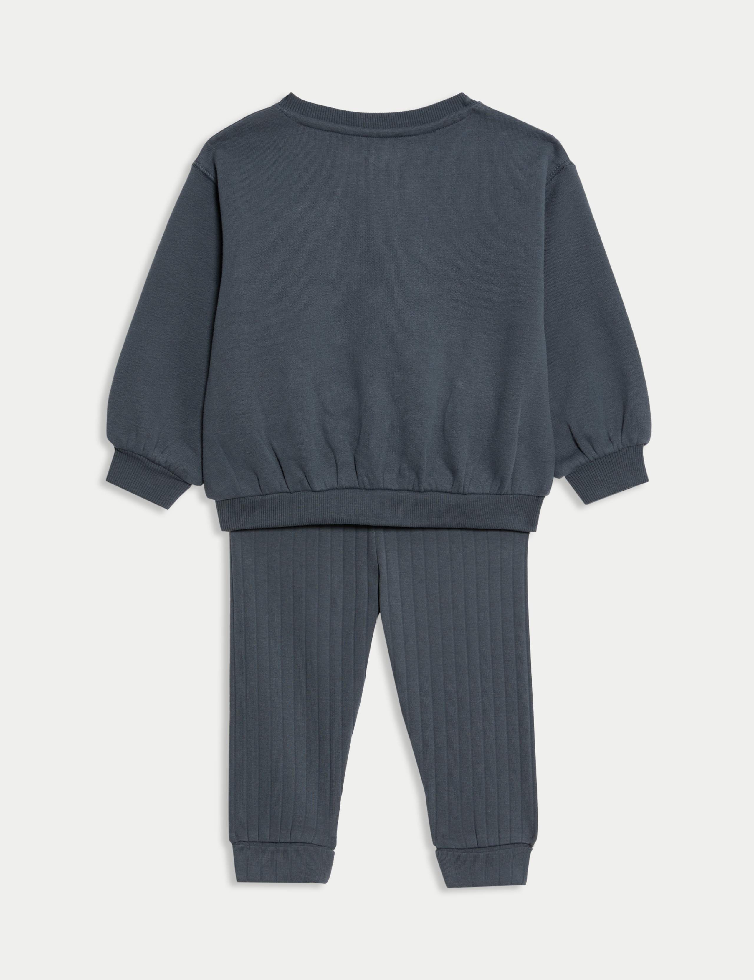 2pc Cotton Rich Dino Top & Bottom Outfit (0-6 Yrs) 2 of 6