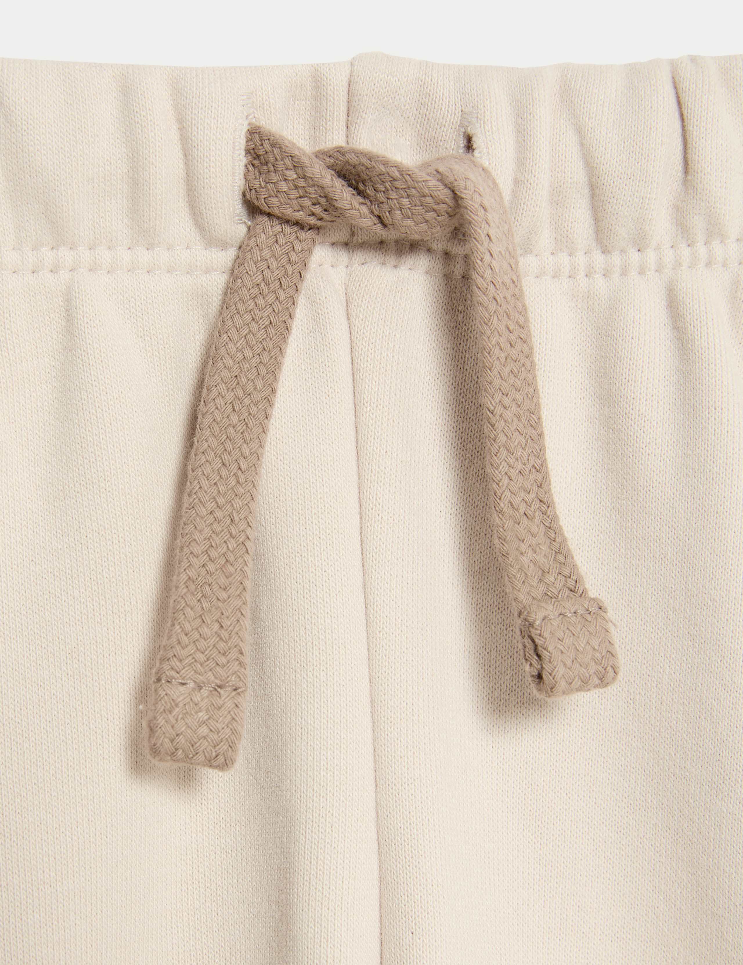 2pc Cotton Rich Crew Neck Colour Block Tracksuit 6 of 6