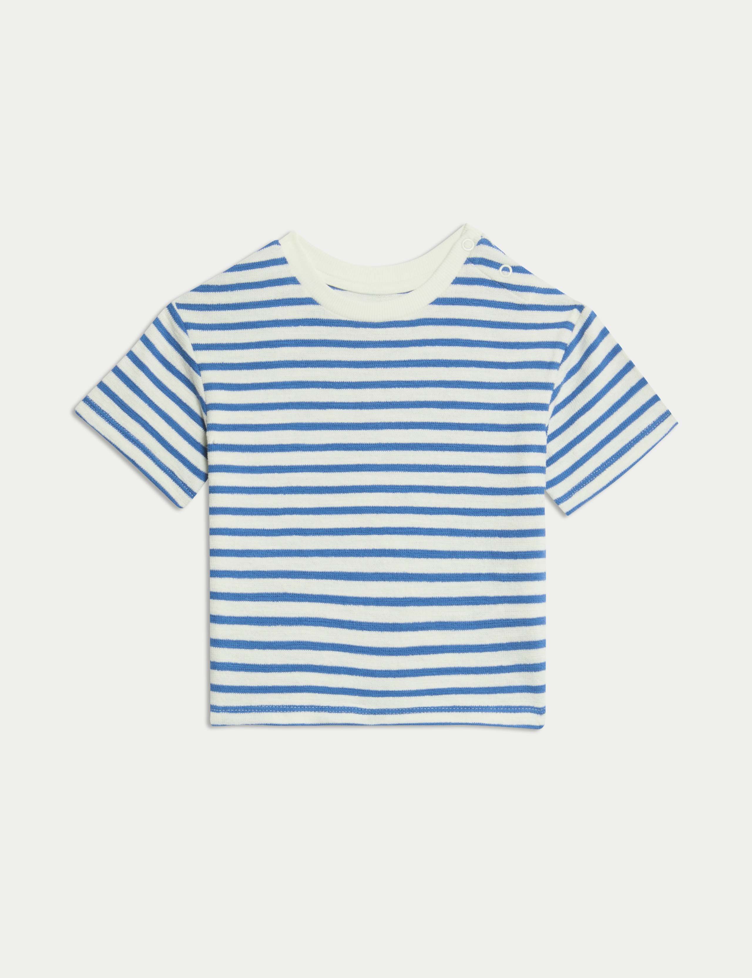 2pc Pure Cotton Striped Short Outfit (0-3 Yrs) 3 of 6