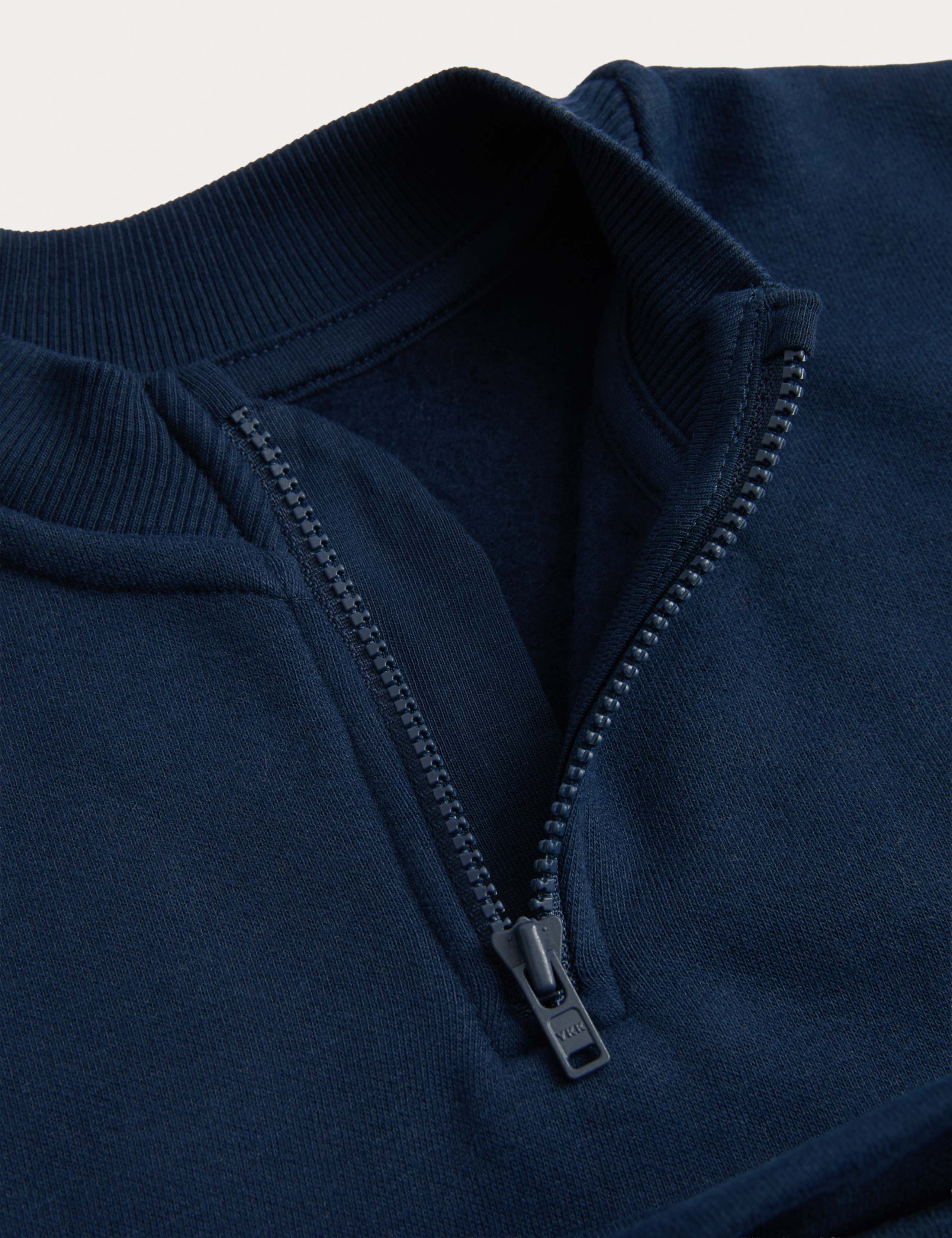 2pc Cotton Rich Half Zip Tracksuit (0-3 Yrs) 3 of 3