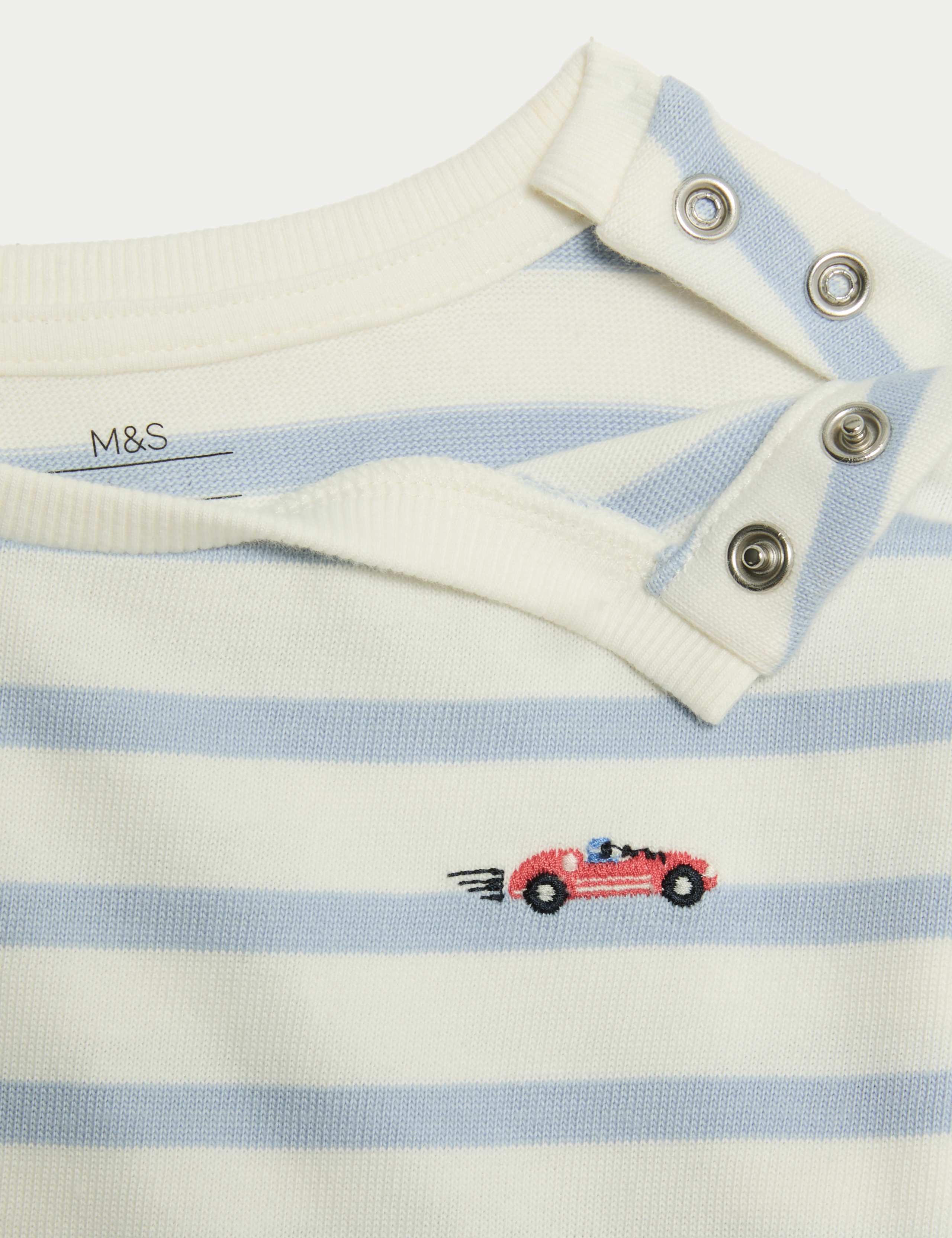 2pc Striped Top & Bottom Outfit (0-6 Yrs) 5 of 6