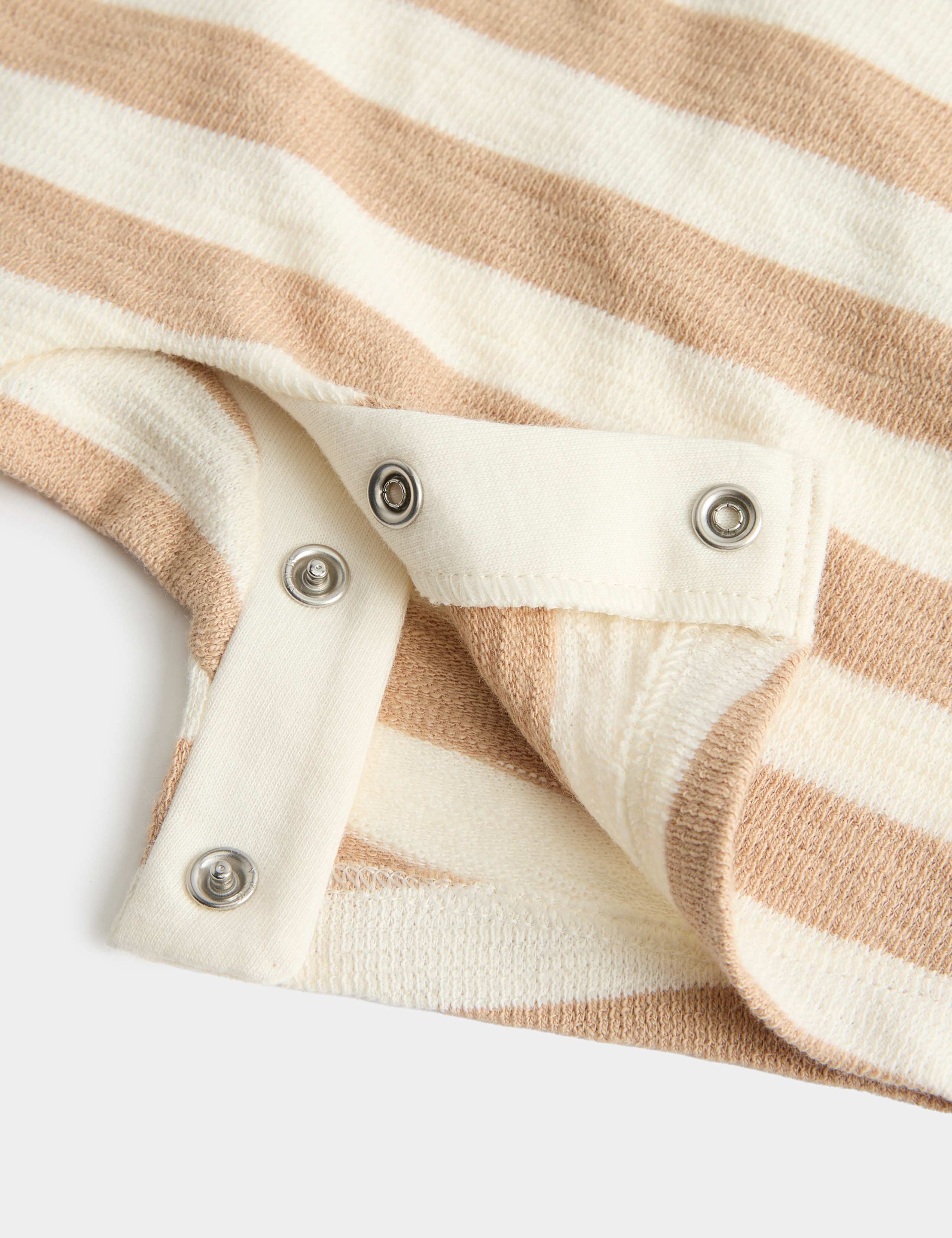 Pure Cotton Striped Romper (0-3 Years) 4 of 4