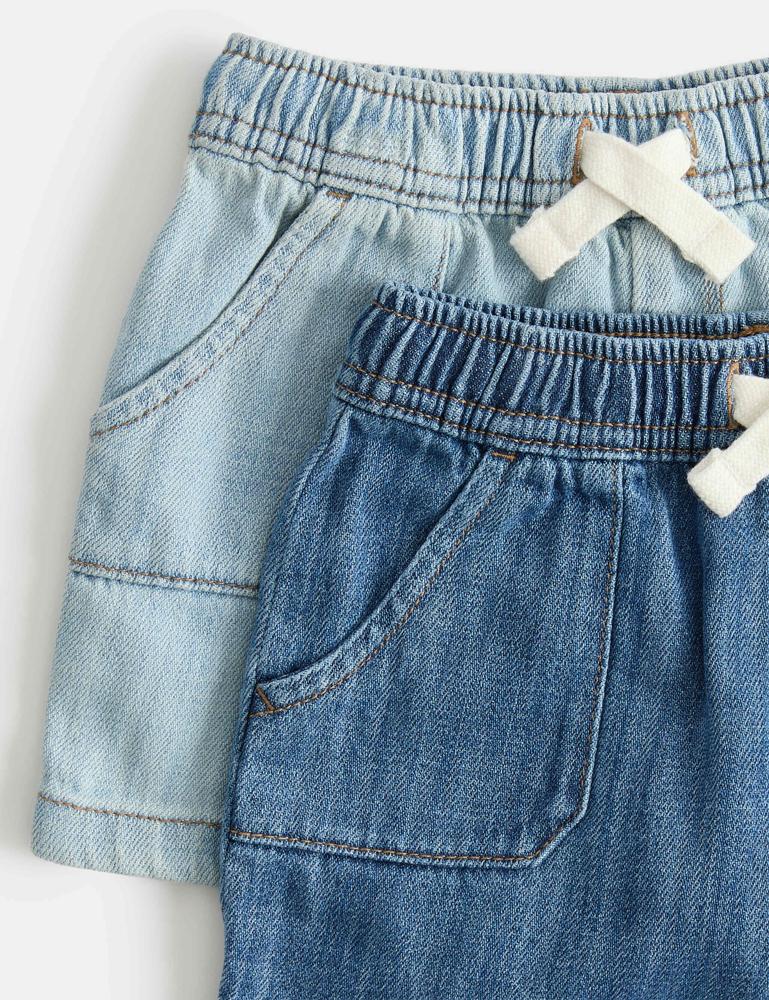 2 Pack Denim Shorts (0-3 Yrs) 2 of 2