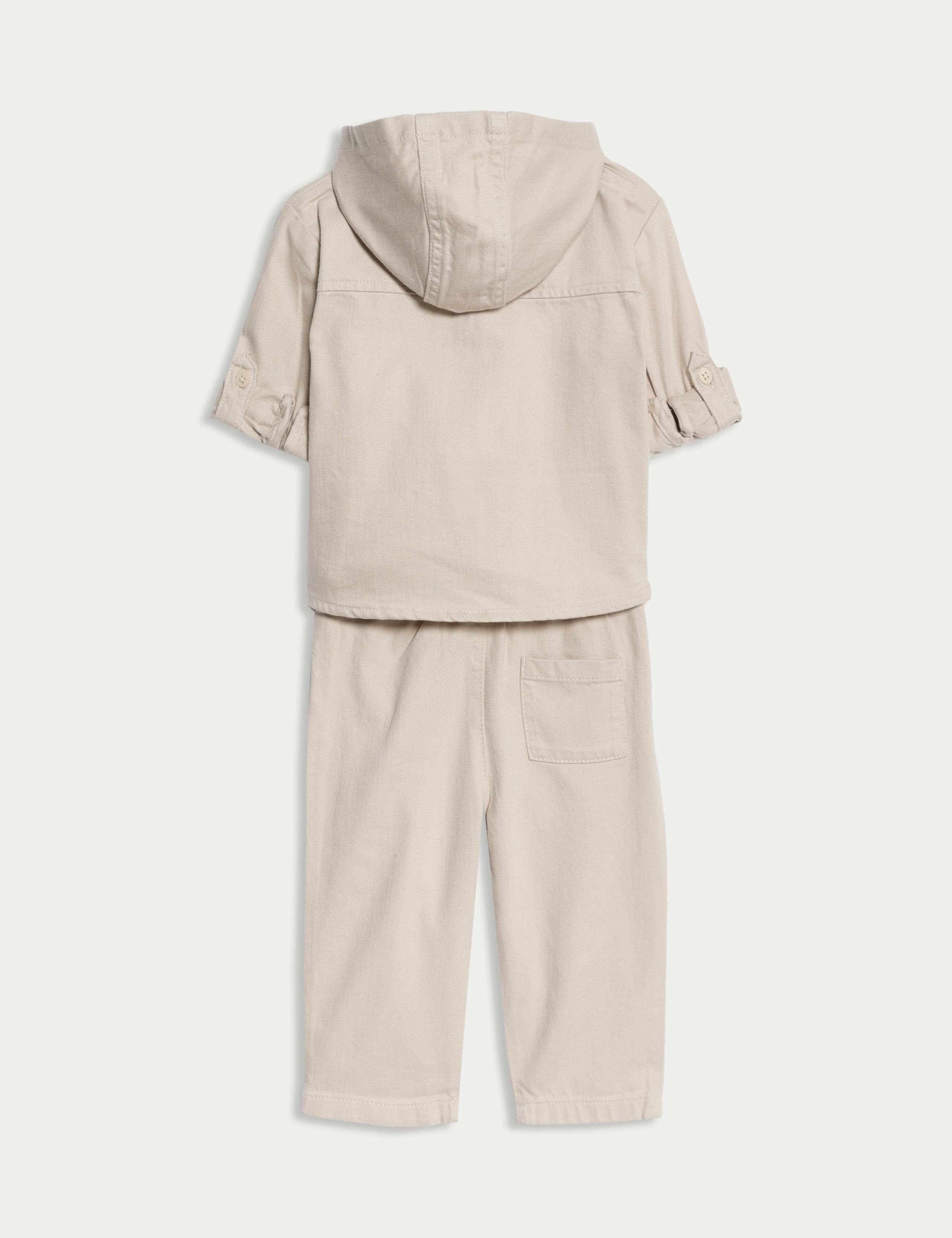 3pc Cotton Rich Outfit (0-6 Yrs) 2 of 8