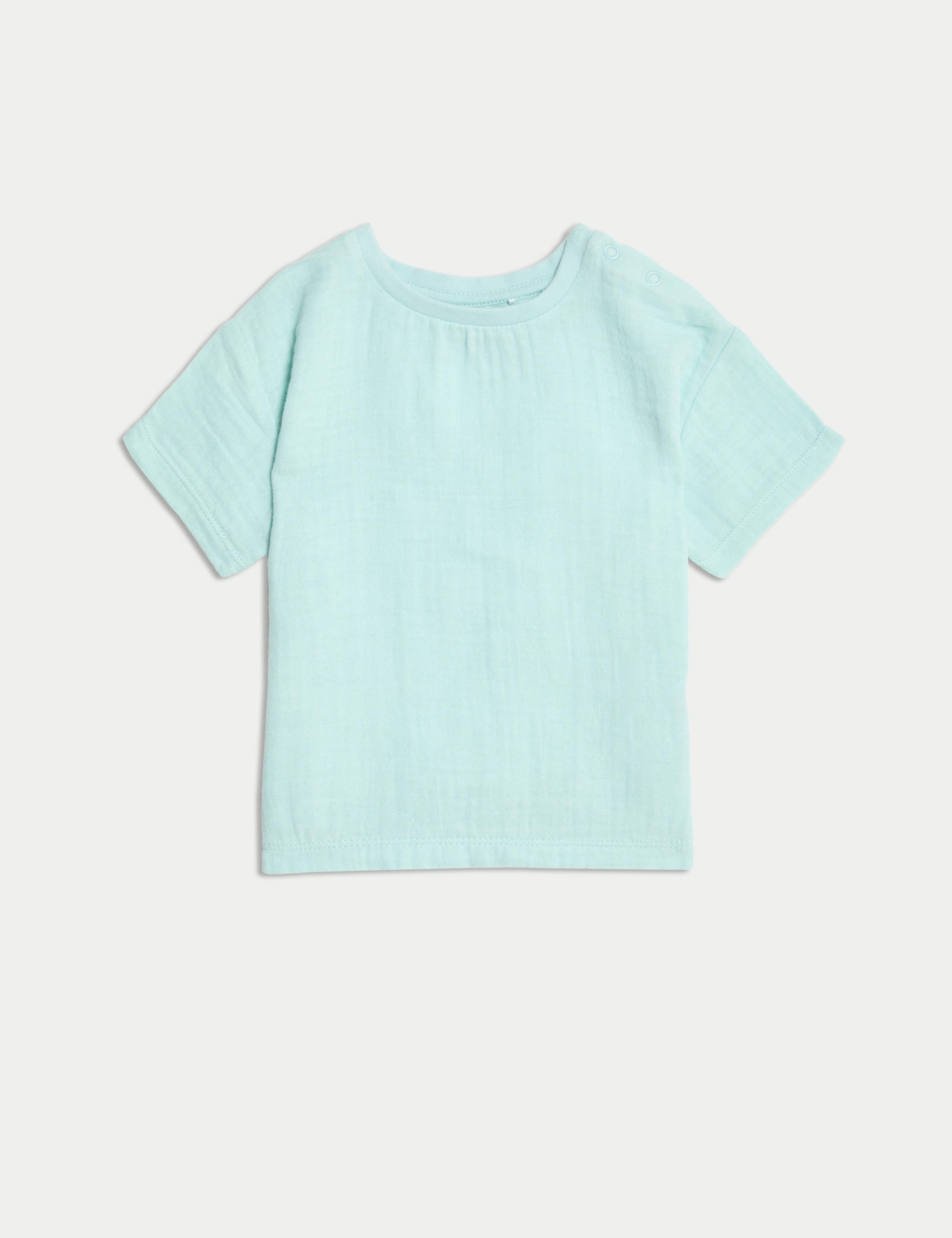 3pc Pure Cotton Double Cloth Outfit (0-3 Yrs) 3 of 6