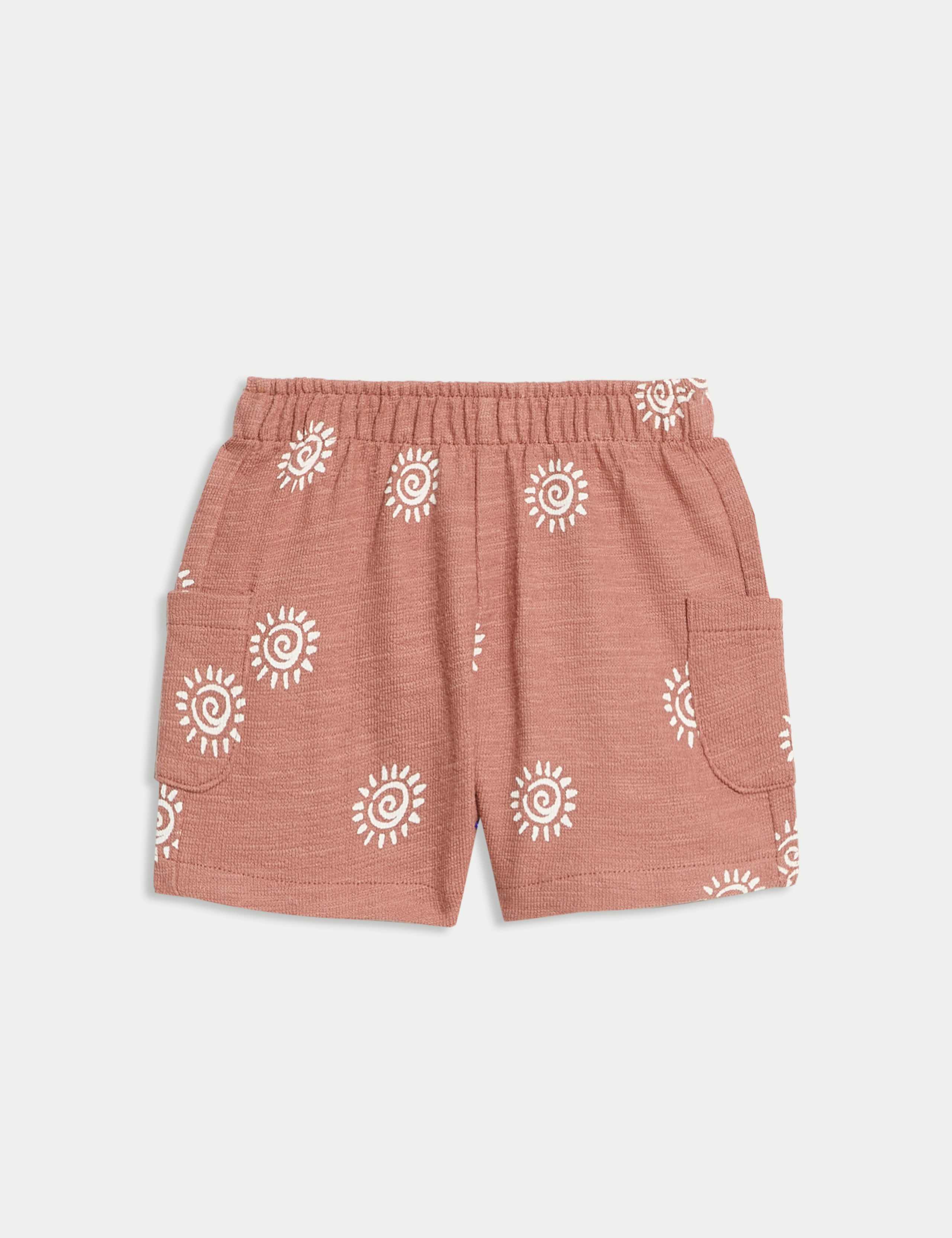 2pc Pure Cotton Shirt & Shorts Outfit (0-6 Yrs) 4 of 6