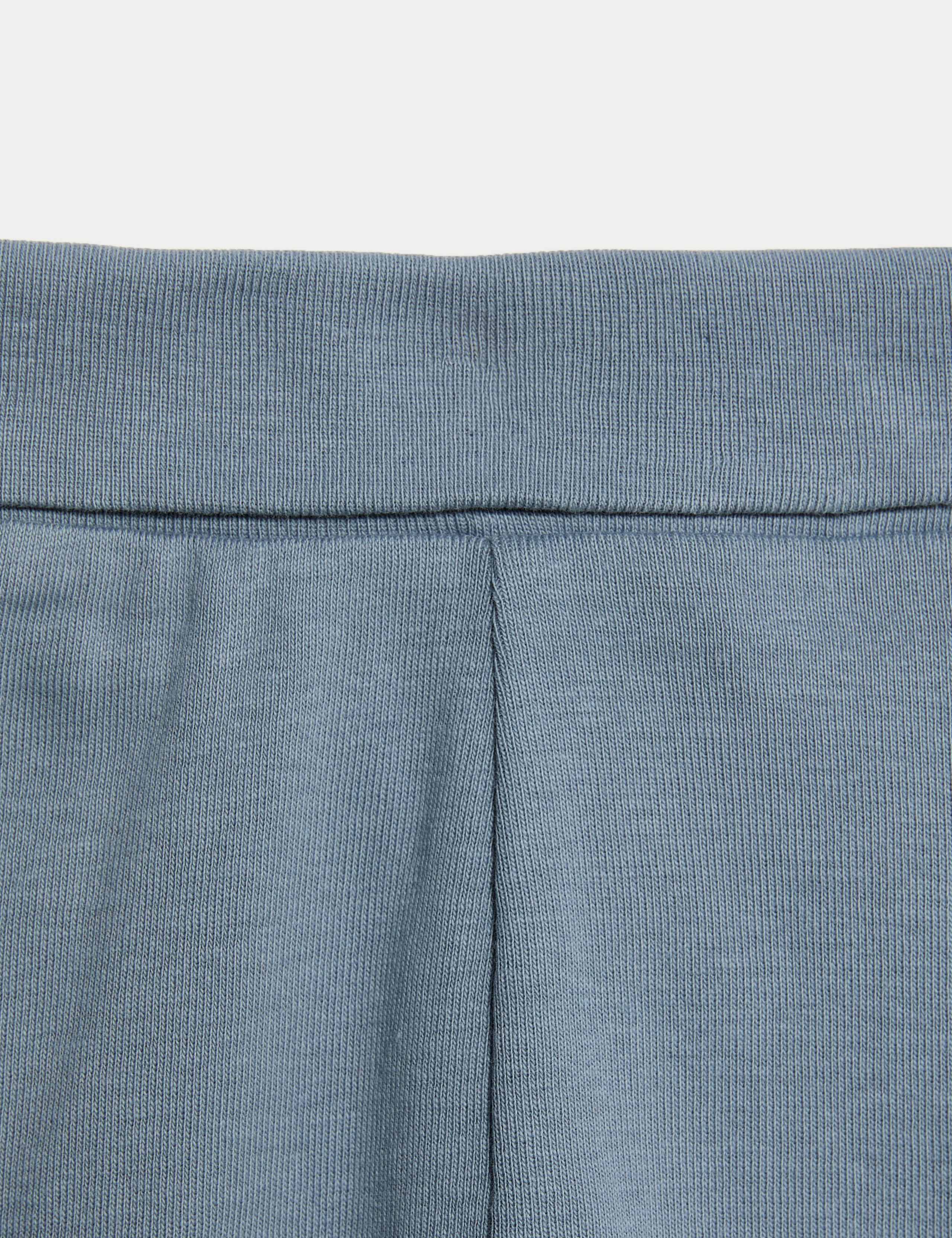 2pc Cotton Rich Blue Sweatshirt Outfit (0-3 Yrs) 5 of 6