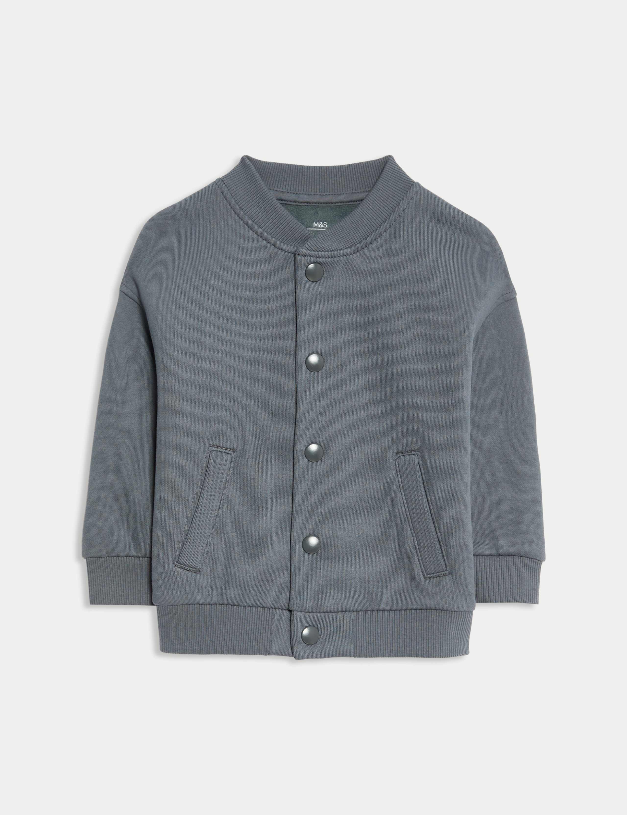 3pc Cotton Rich Bomber Jacket Outfit (0-6 Yrs) 3 of 7