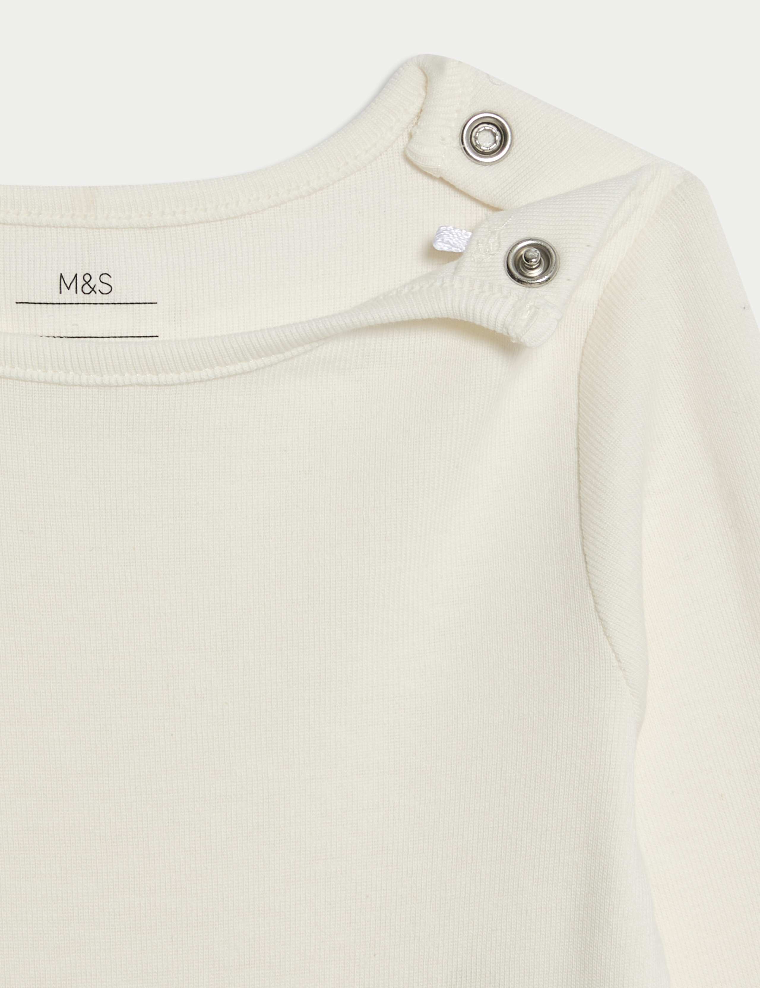 2pc Pure Cotton Denim Dungaree Outfit (0-3 Yrs) 5 of 6