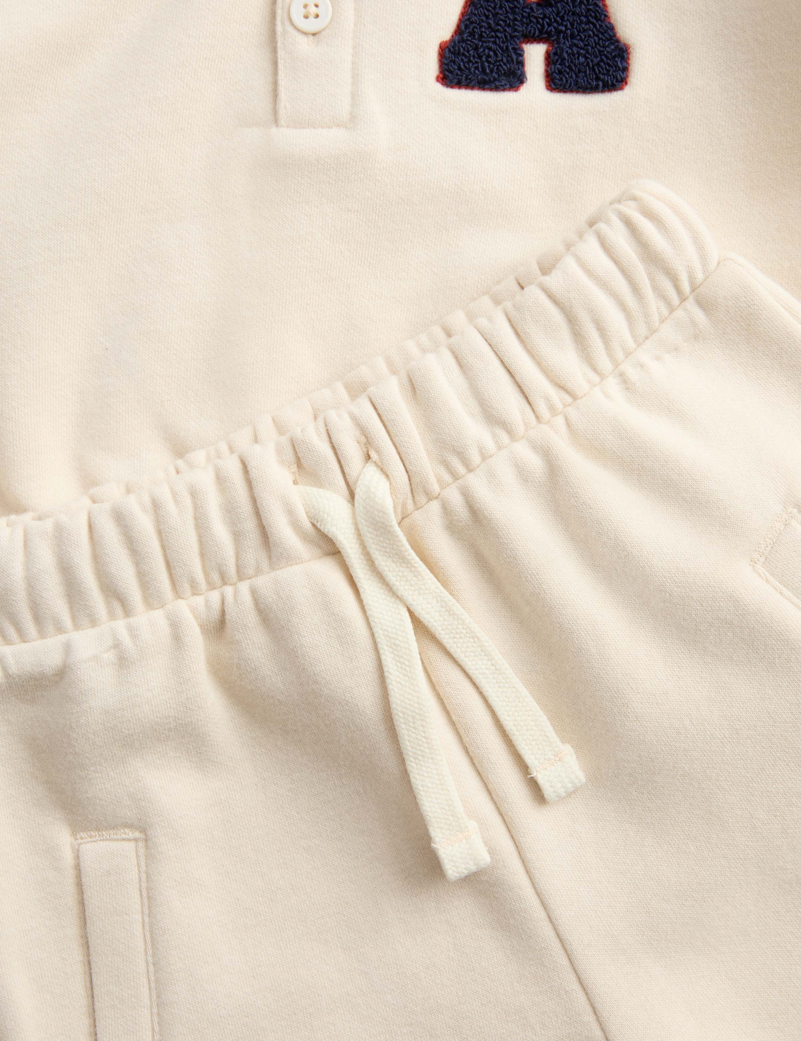 2pc Cotton Rich Collared Outfit (0 Mths-3 Yrs) 2 of 3
