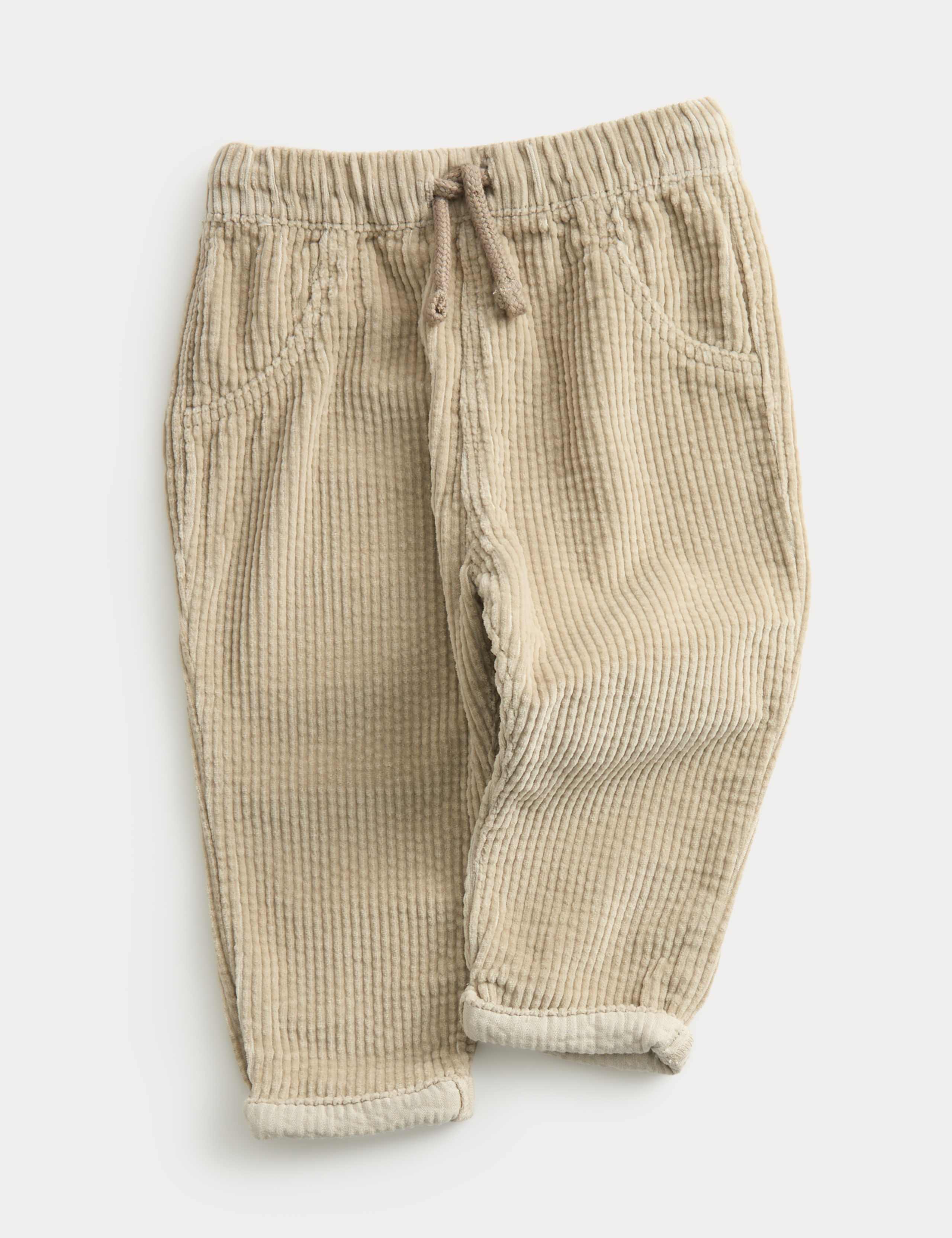Pure Cotton Cord Trousers (0-3 Yrs) 1 of 1