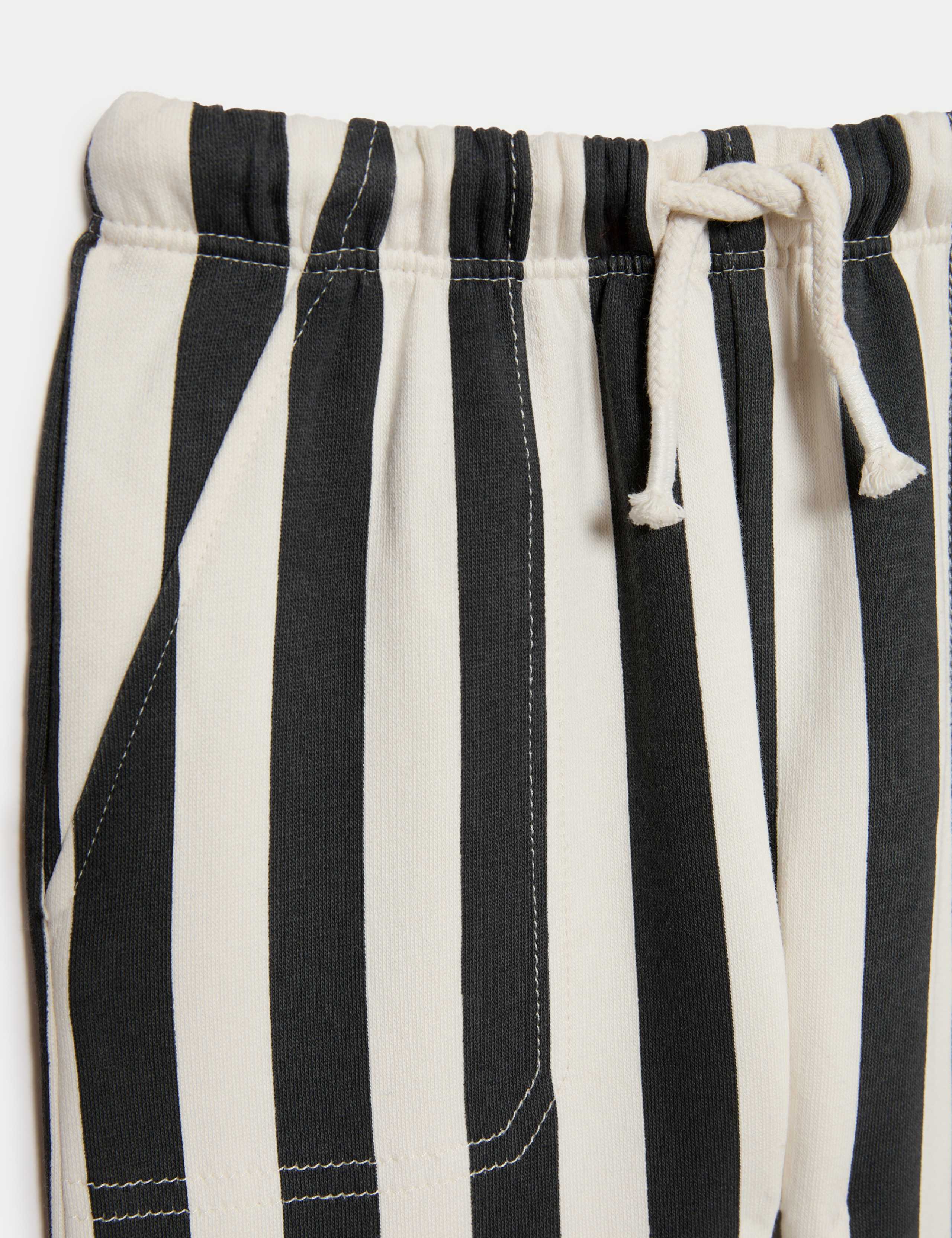 3pc Sweatshirt Striped Joggers Borg Gilet Outfit (0 Mths-3 Yrs) 7 of 7