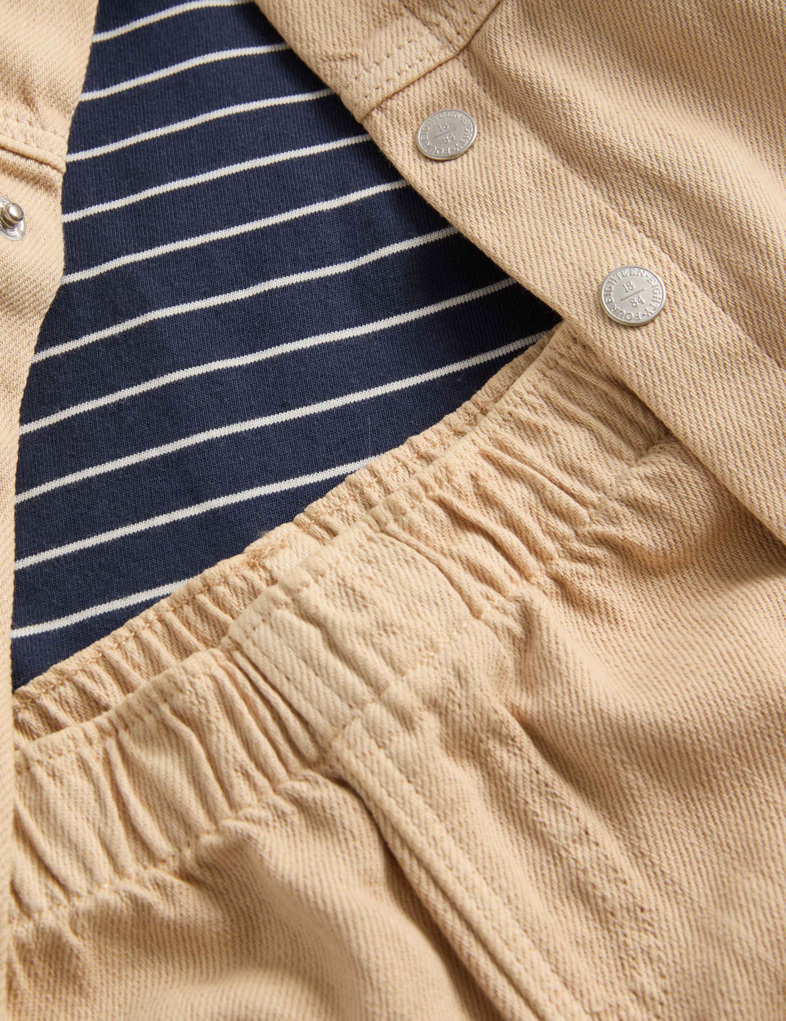 3 Piece Cotton Rich Jacket Outfit (0-6 Years) 2 of 3