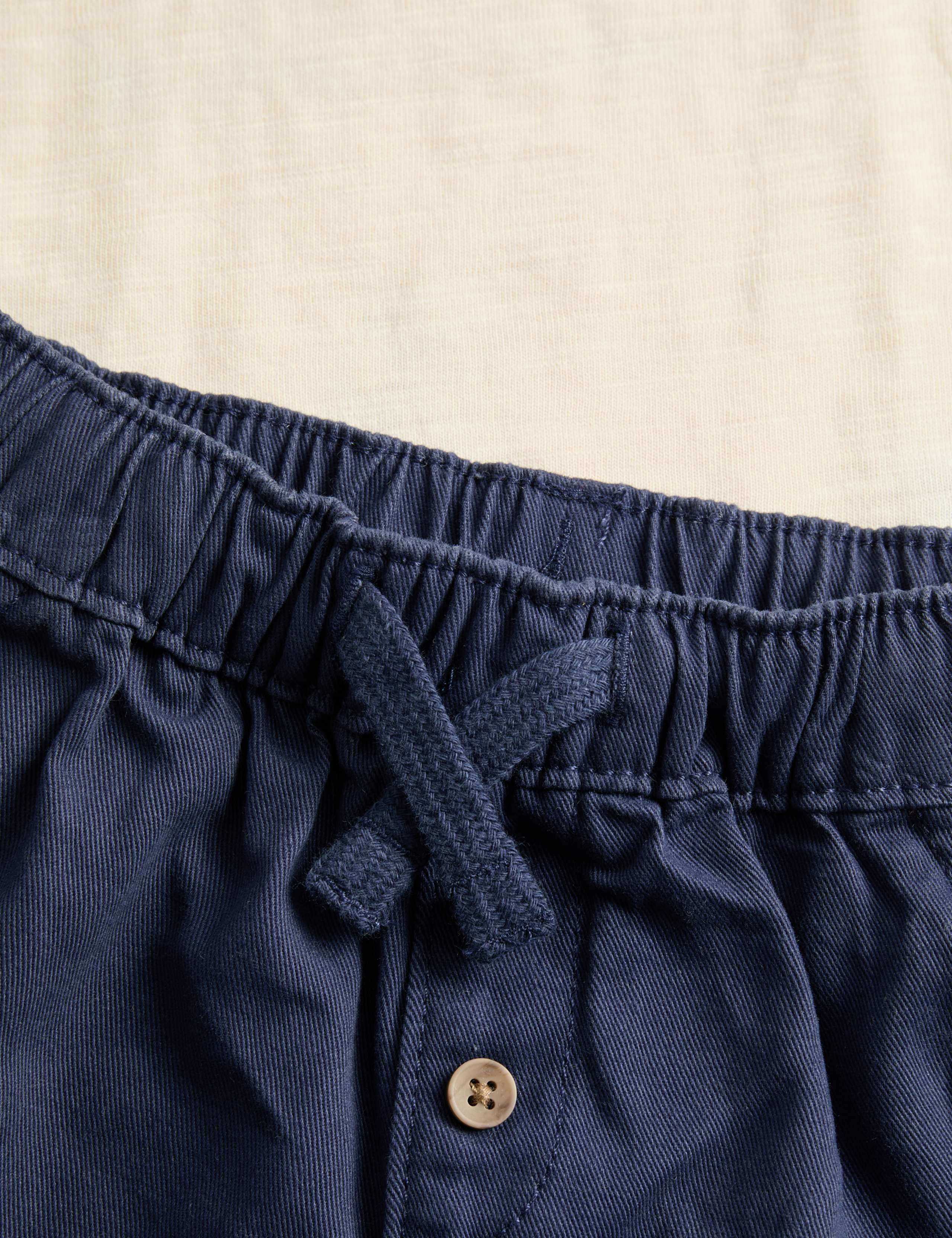 3 Piece Pure Cotton Outfit with Hat (0-5 Yrs) 2 of 3