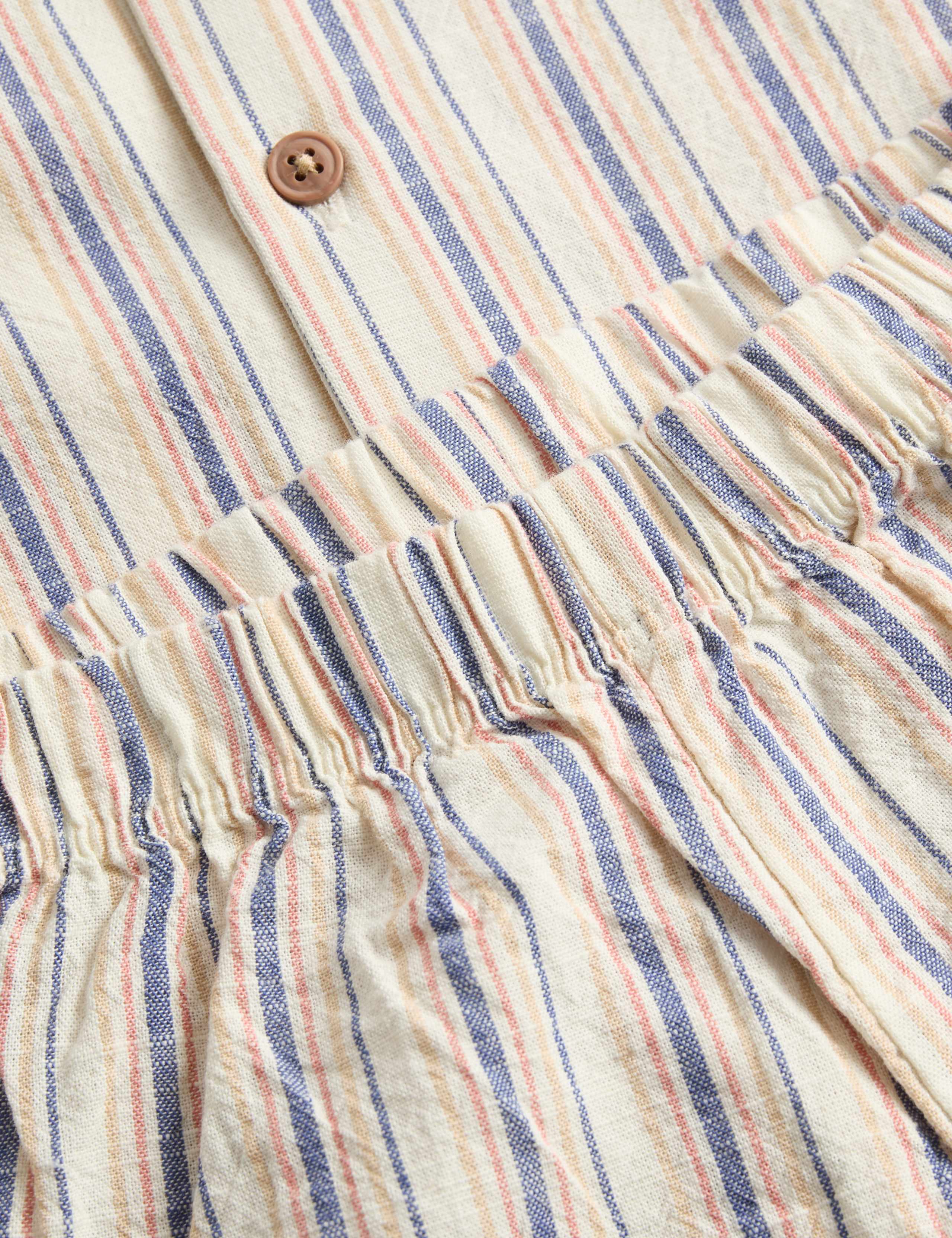 Pure Cotton Striped Top & Bottom Outfit (0-5 Yrs) 2 of 2