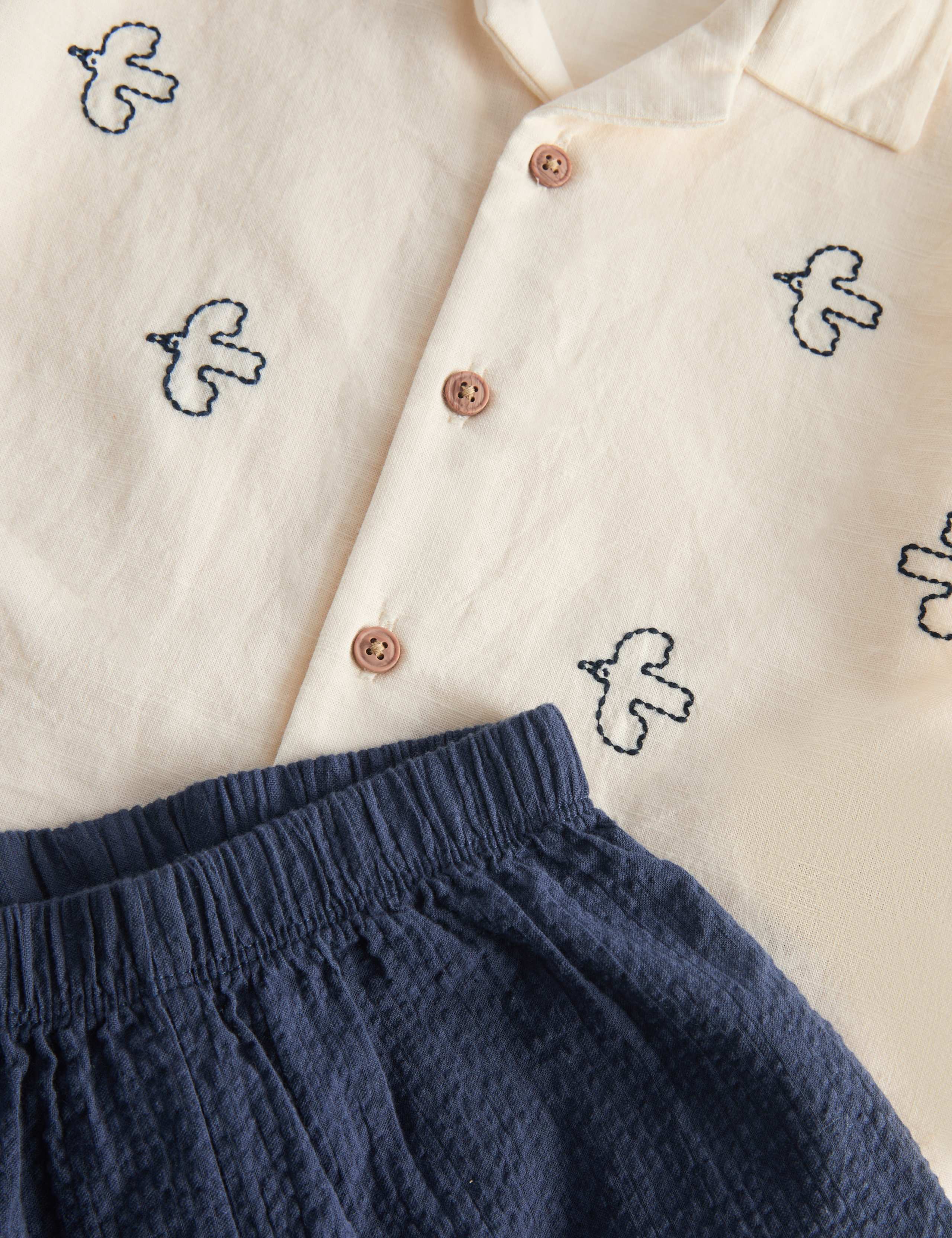 2 Piece Pure Cotton Seagull Outfit (0-5 Yrs) 2 of 2