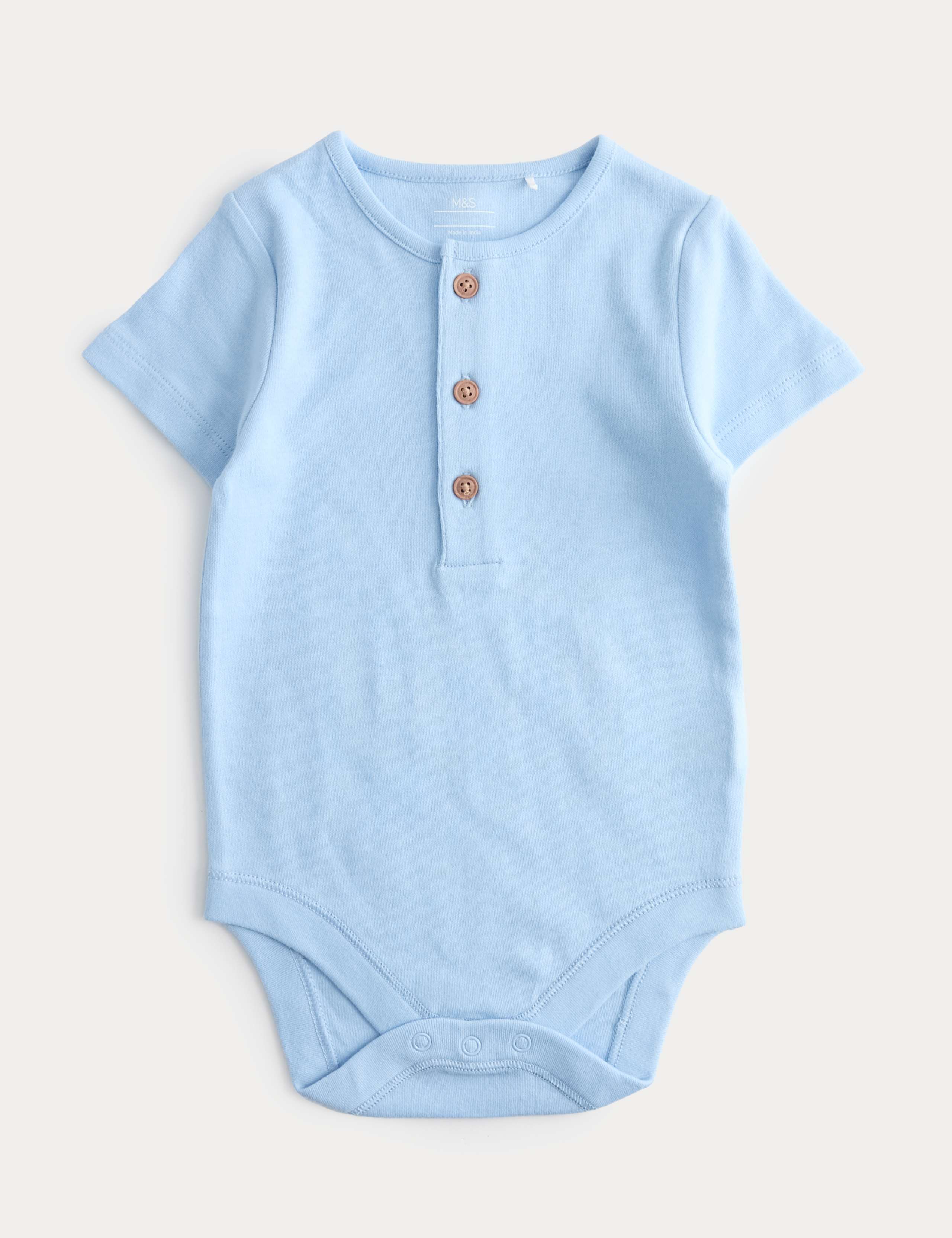 2 Piece Pure Cotton Checked Bibshort Outfit (0-3 Yrs) 2 of 5