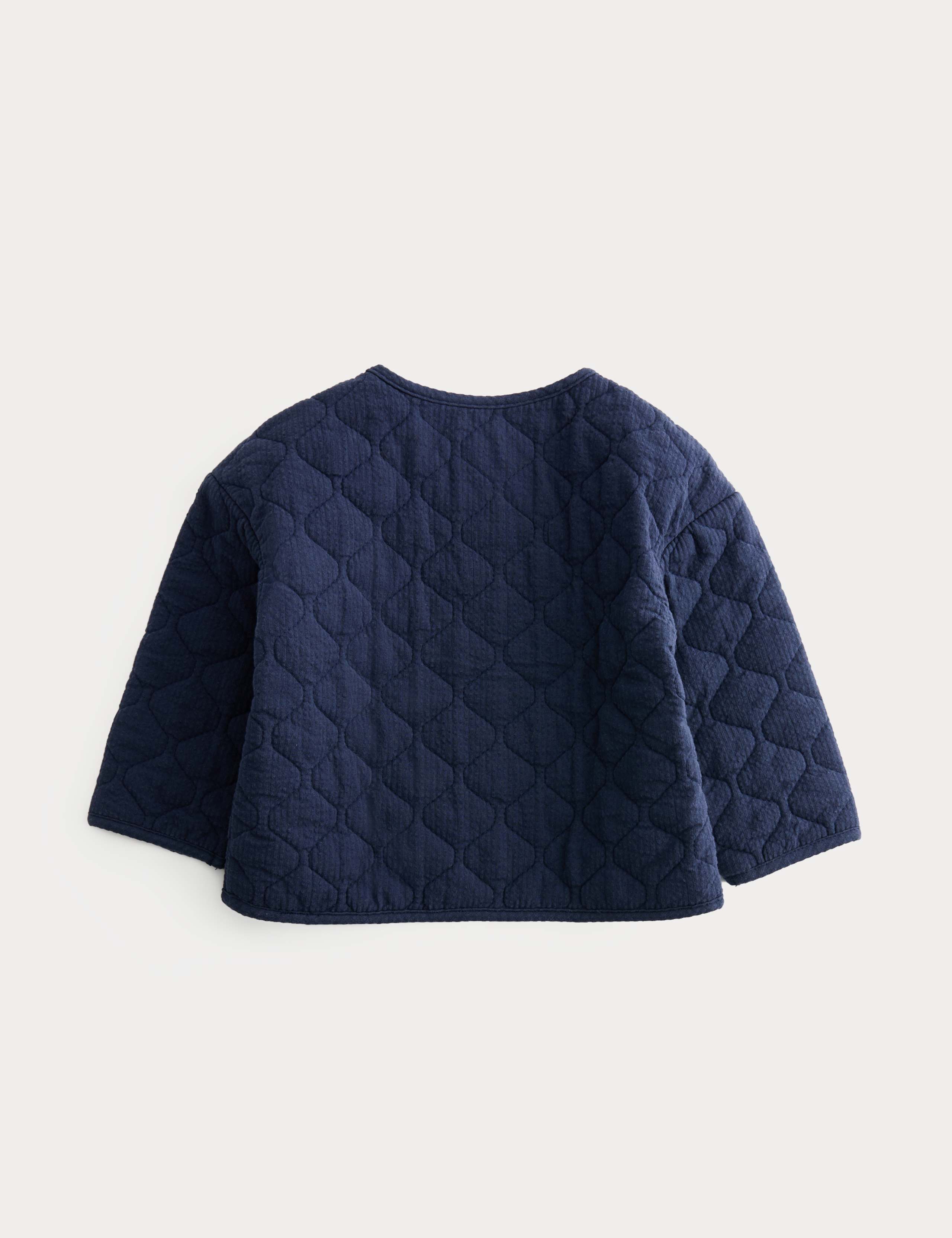 Pure Cotton Quilted Jacket (0-5 Yrs) 2 of 3