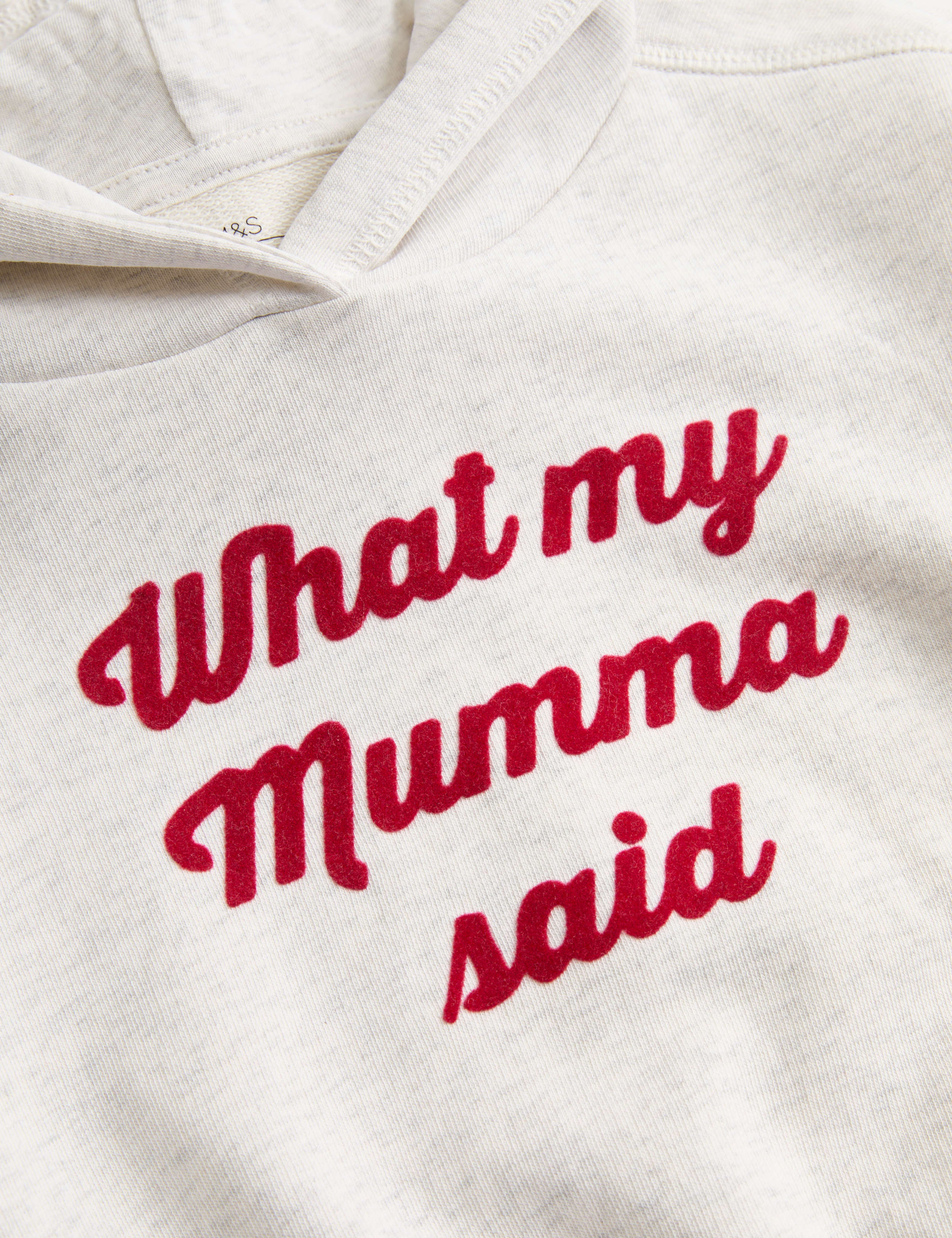 Cotton Rich 'What My Mumma Said' Hoodie (0-5 Yrs) 2 of 2