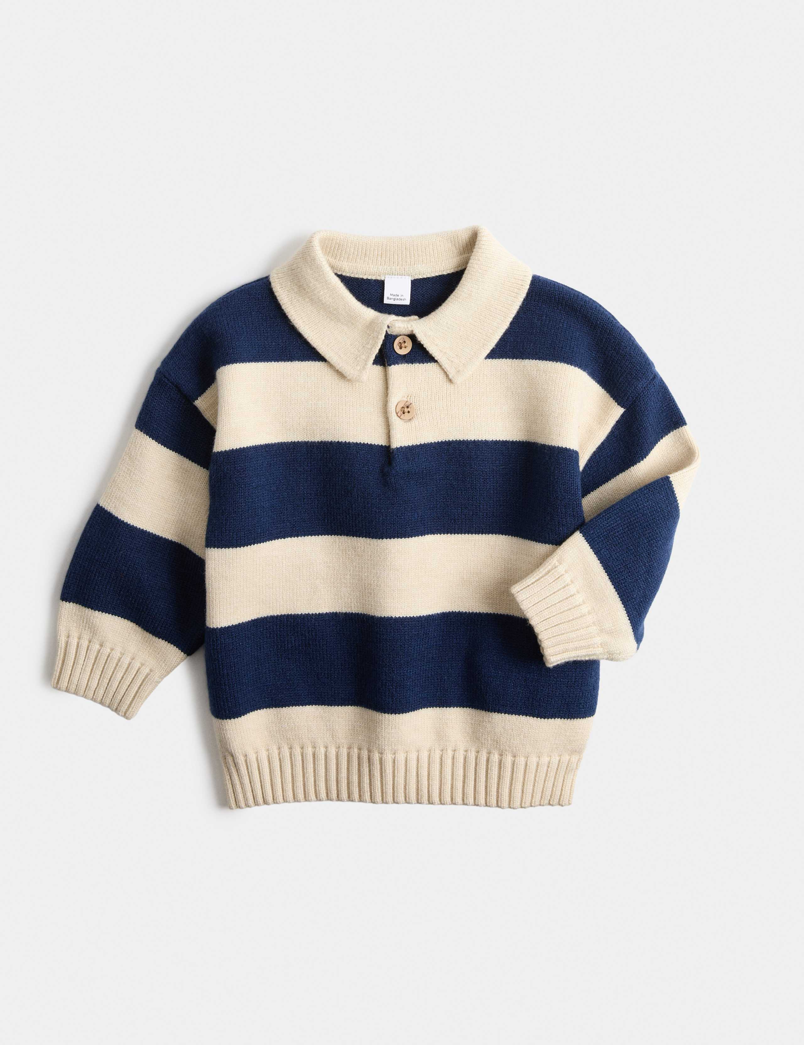 Knitted Rugby Jumper (0 Mths-5 Yrs) 1 of 2