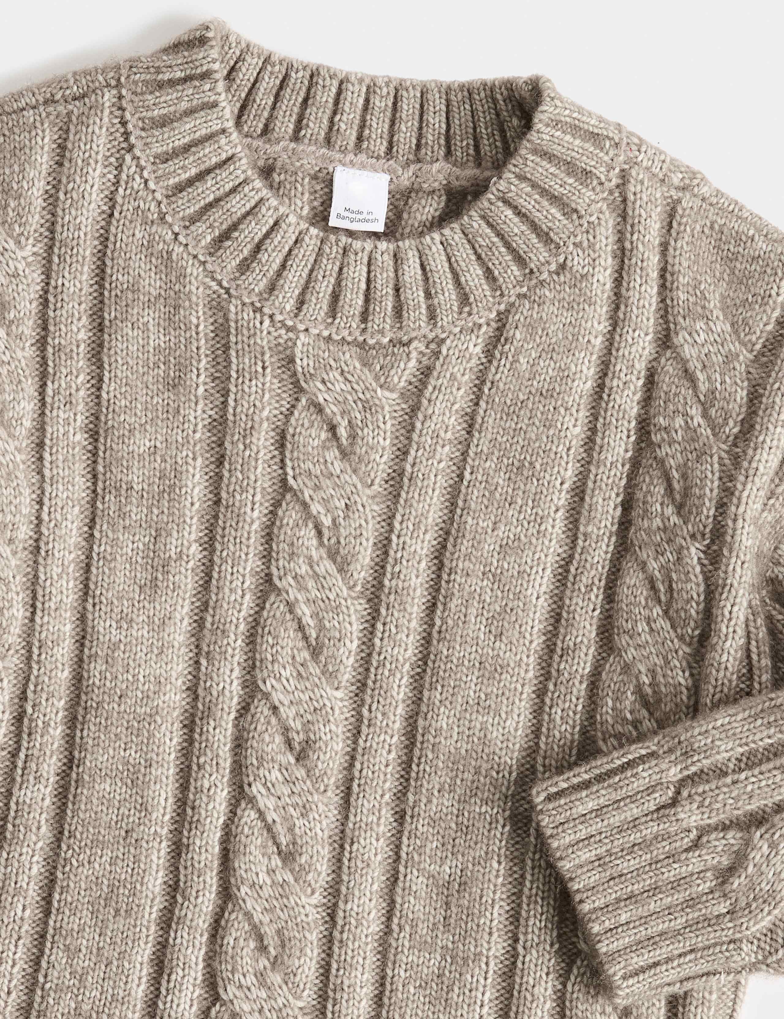 Cable Knit Jumper (0 Mths-5 Yrs) 2 of 2
