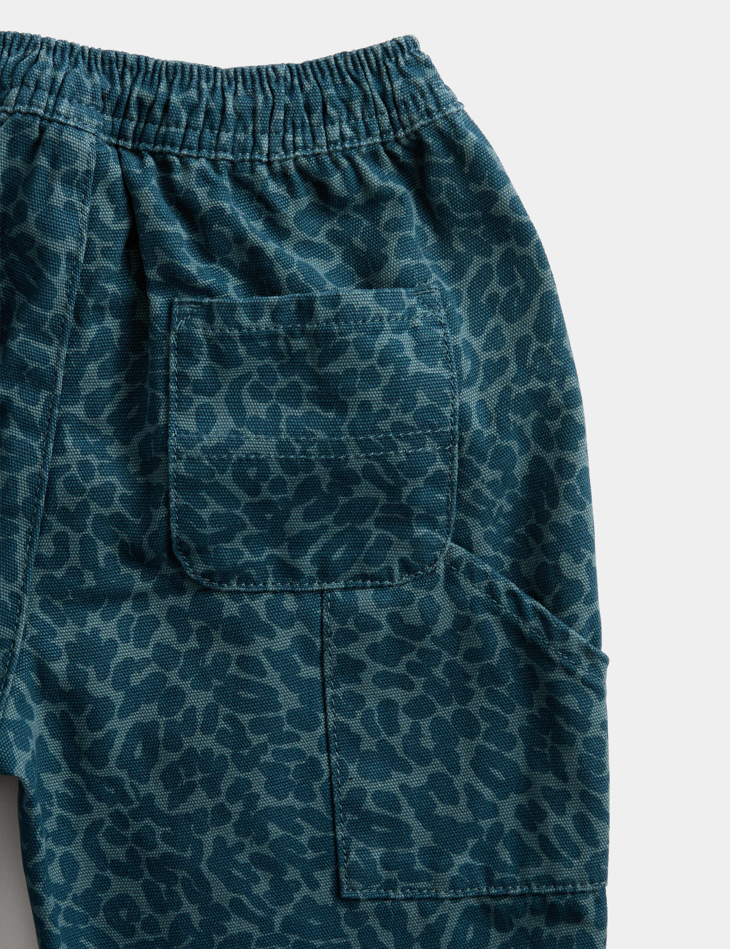 Pure Cotton Patterned Trousers (0 Months-5 Years) 2 of 2