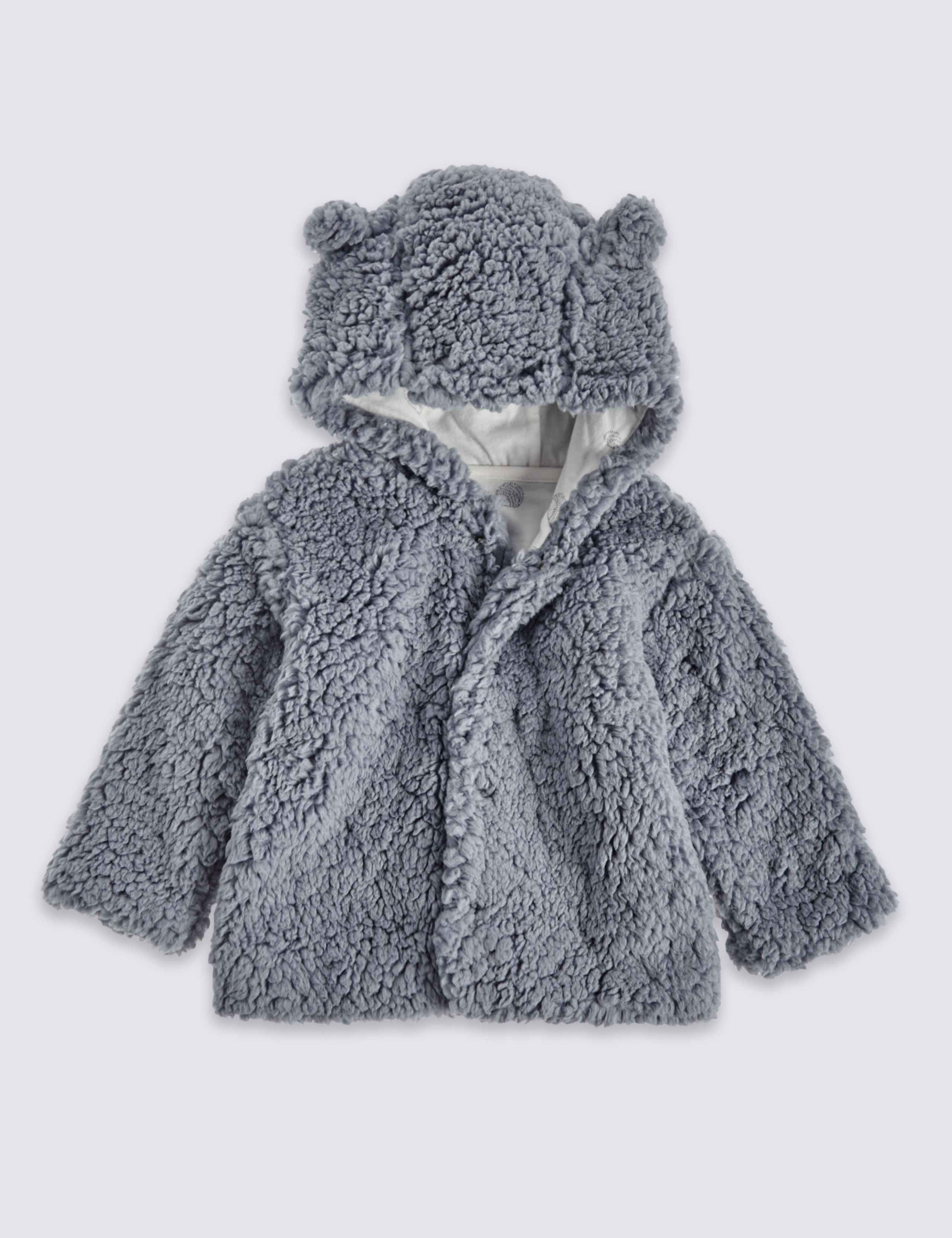 Fleece Hooded Jacket 1 of 4
