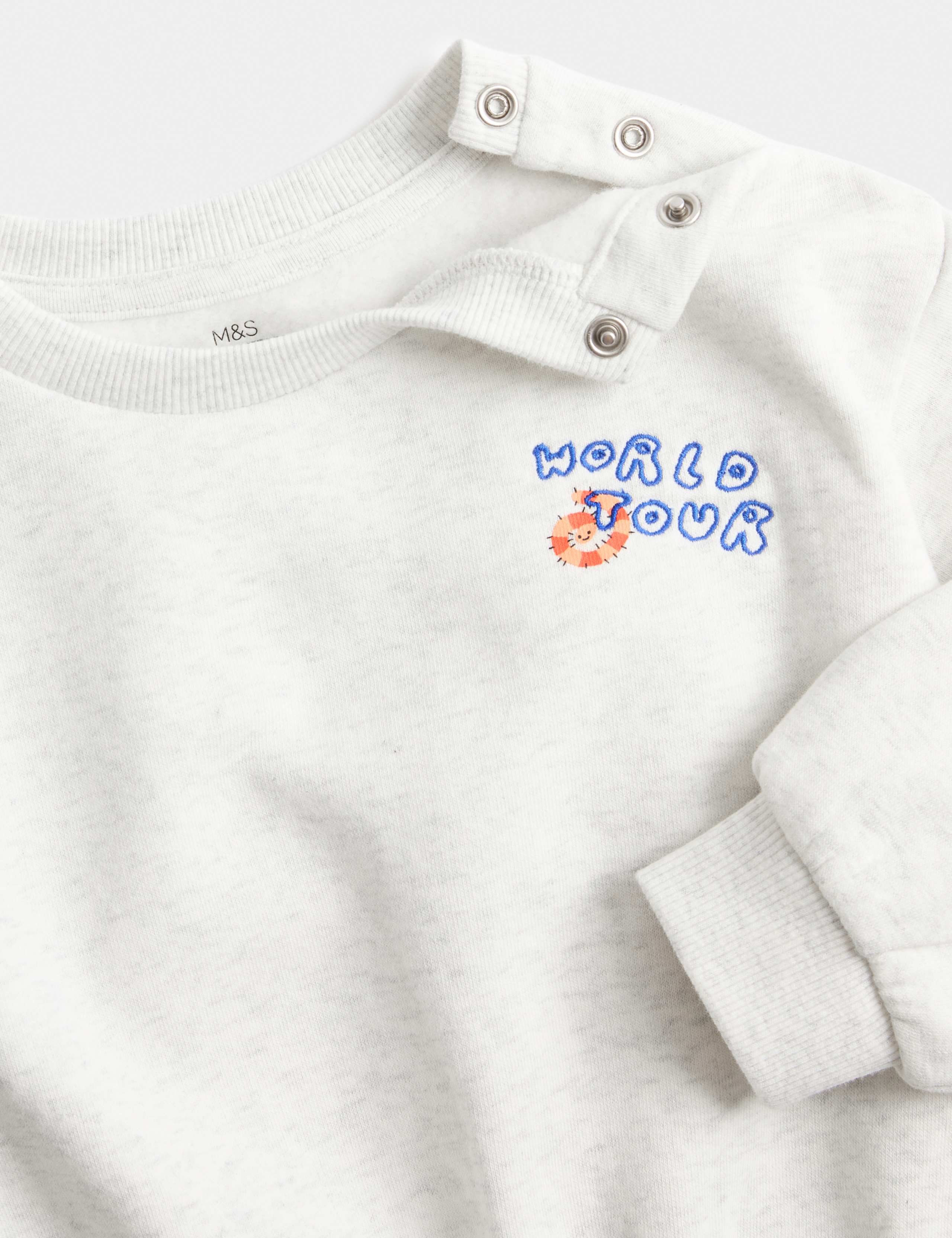 Cotton Rich Bug Sweatshirt (0-5 Yrs) 2 of 3