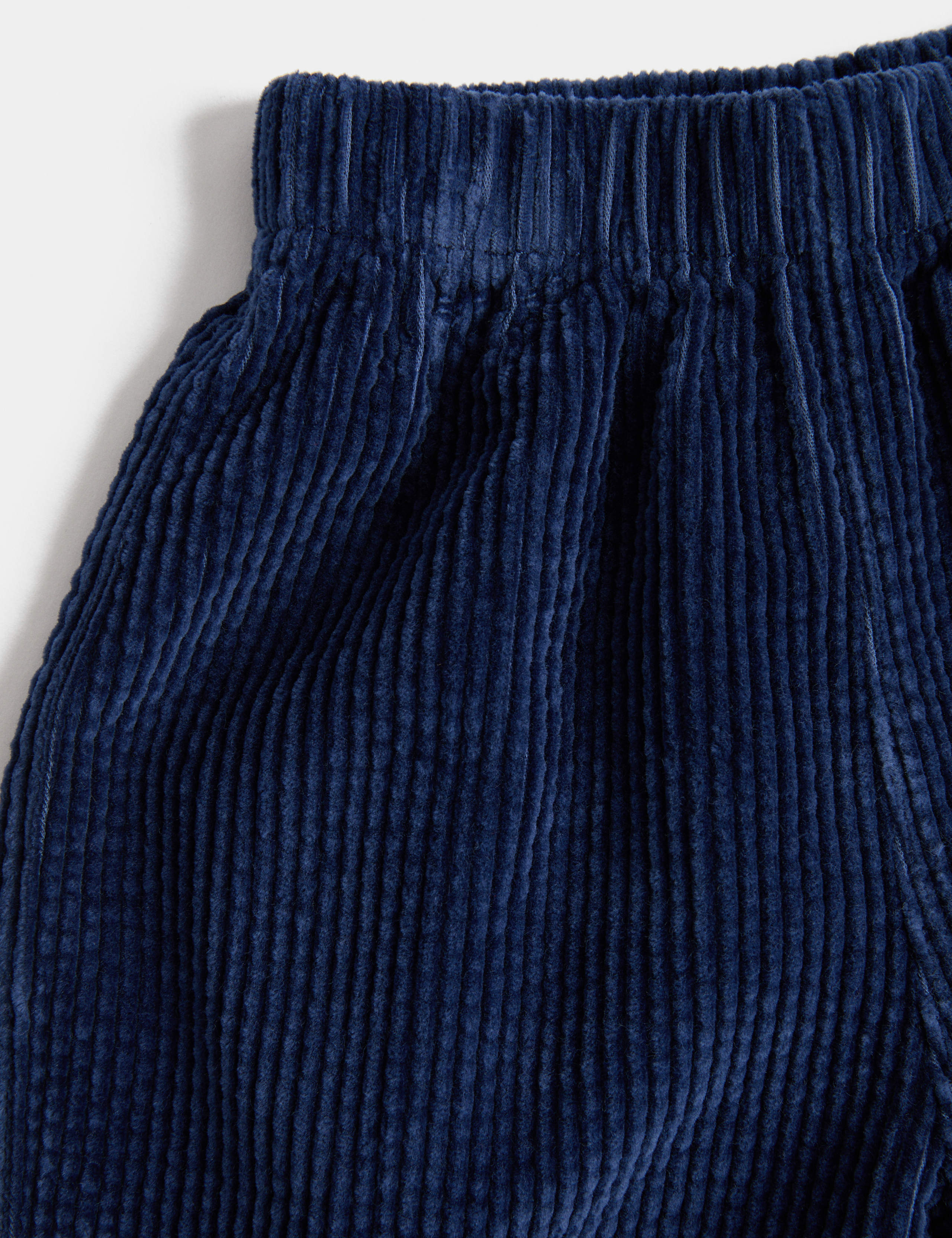 Plain Elasticated Waist Cord Trousers 2 of 2
