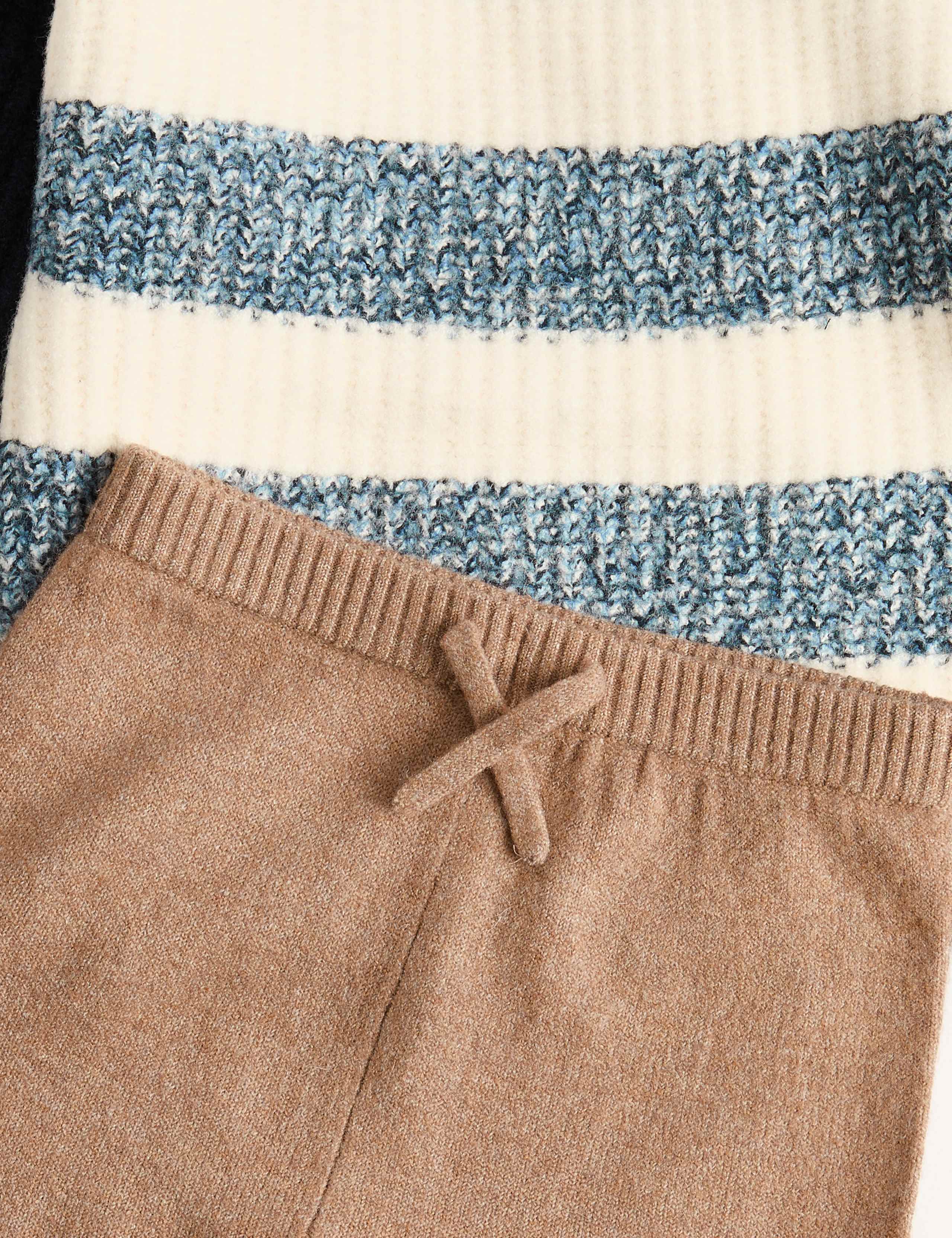 2pc Striped Top & Bottom Outfit 2 of 3