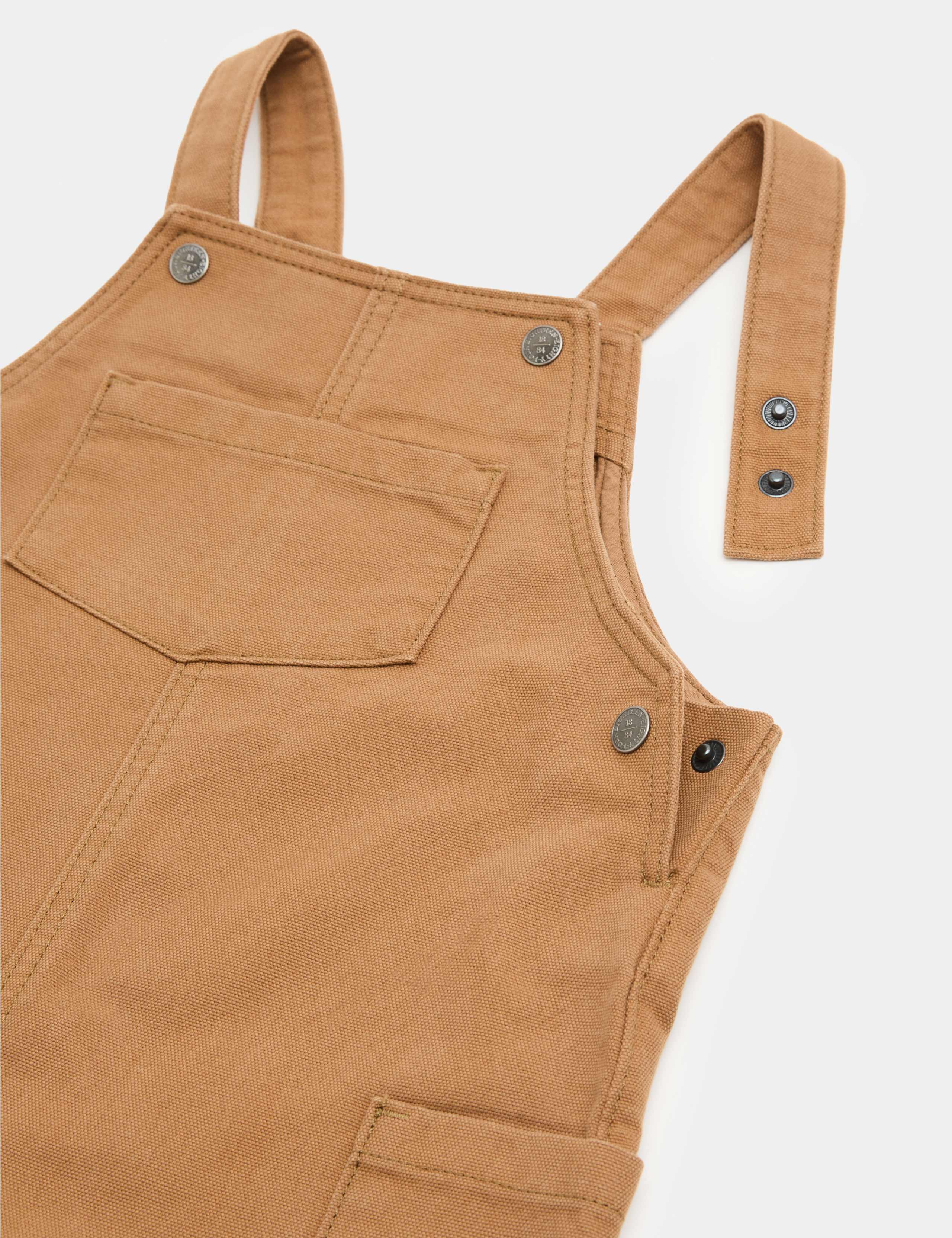 Woven Dungarees (0-3 Yrs) 2 of 3
