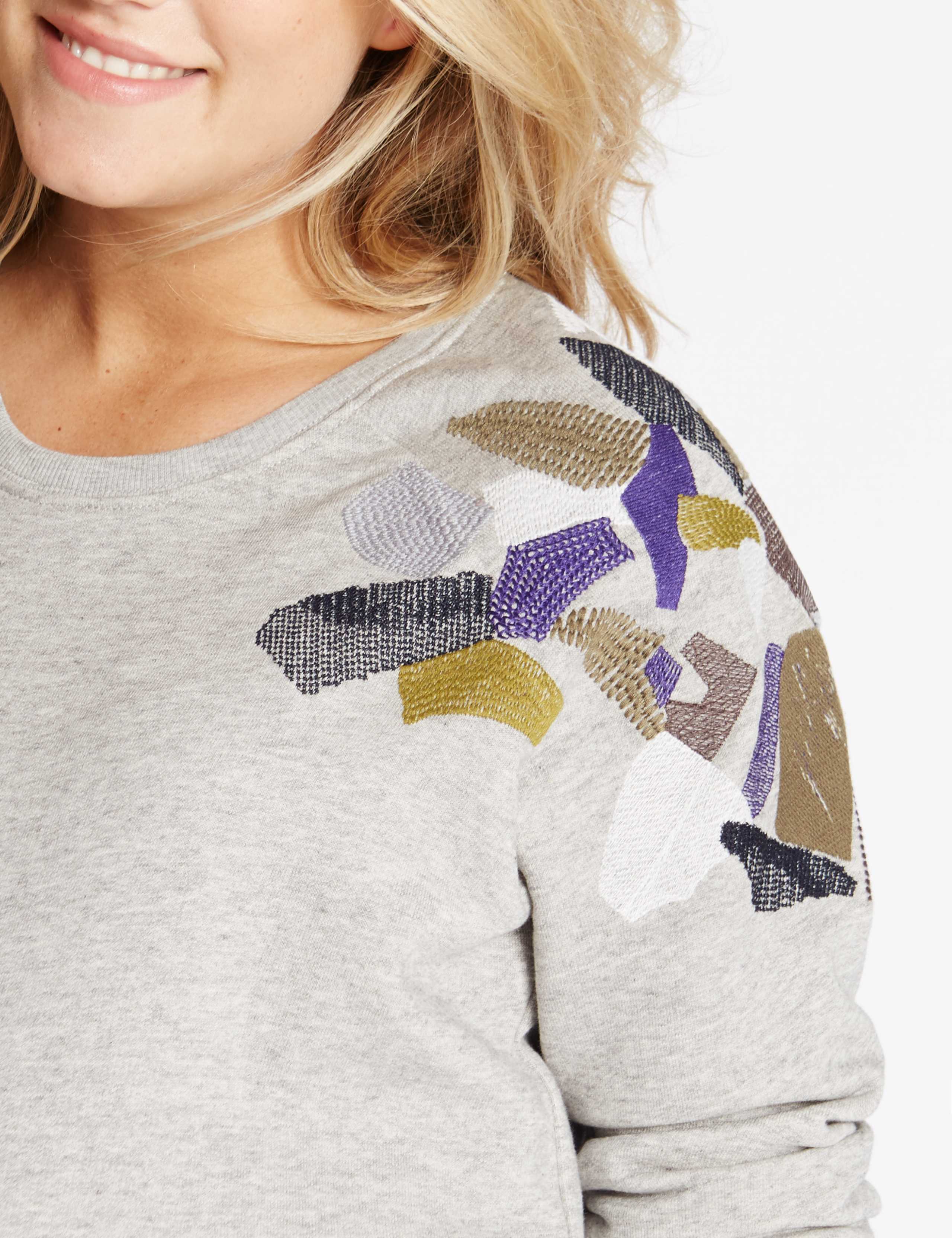 Maternity Embellished Sweatshirt 4 of 4