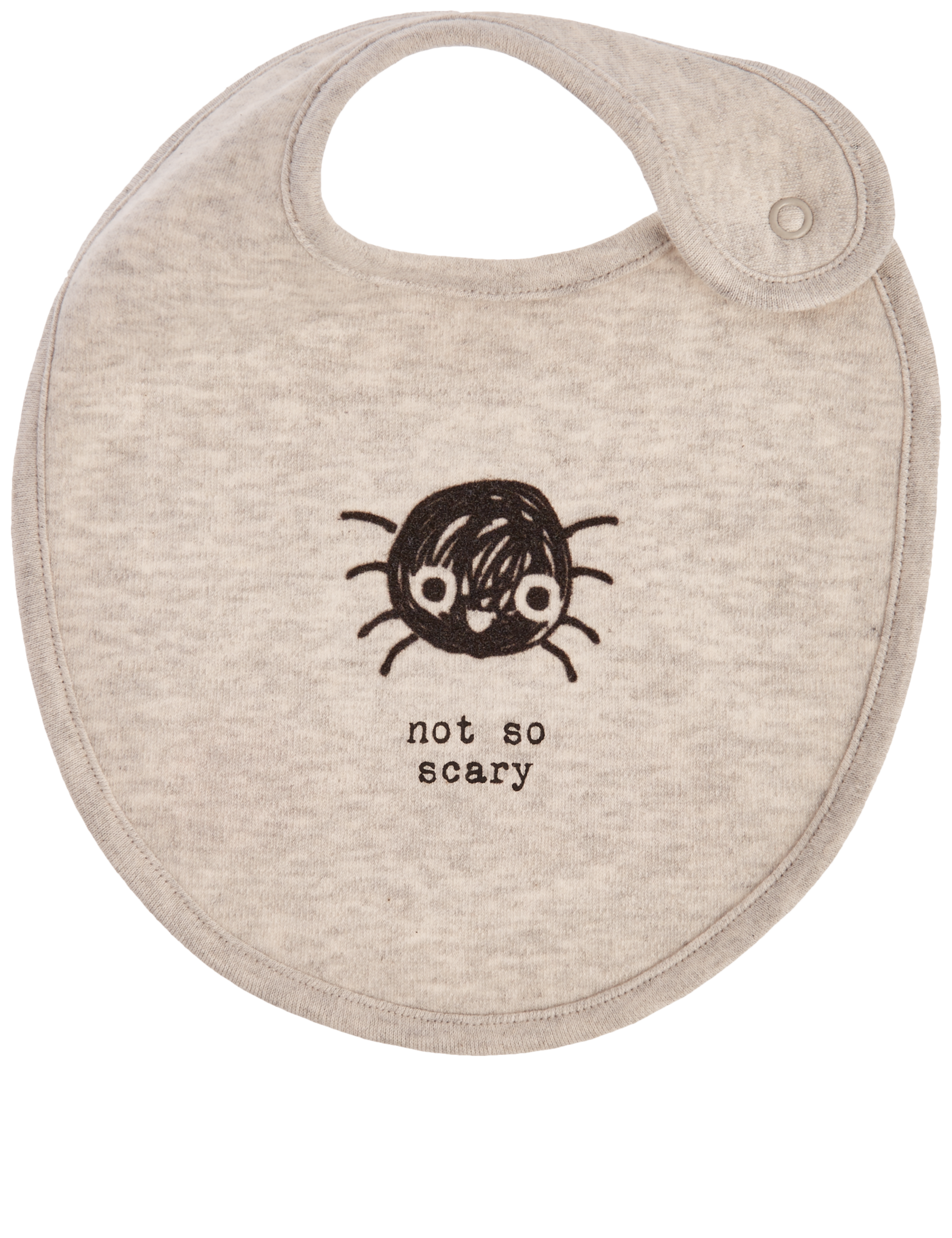 Pure Cotton Not So Scary Spider Bib 2 of 3