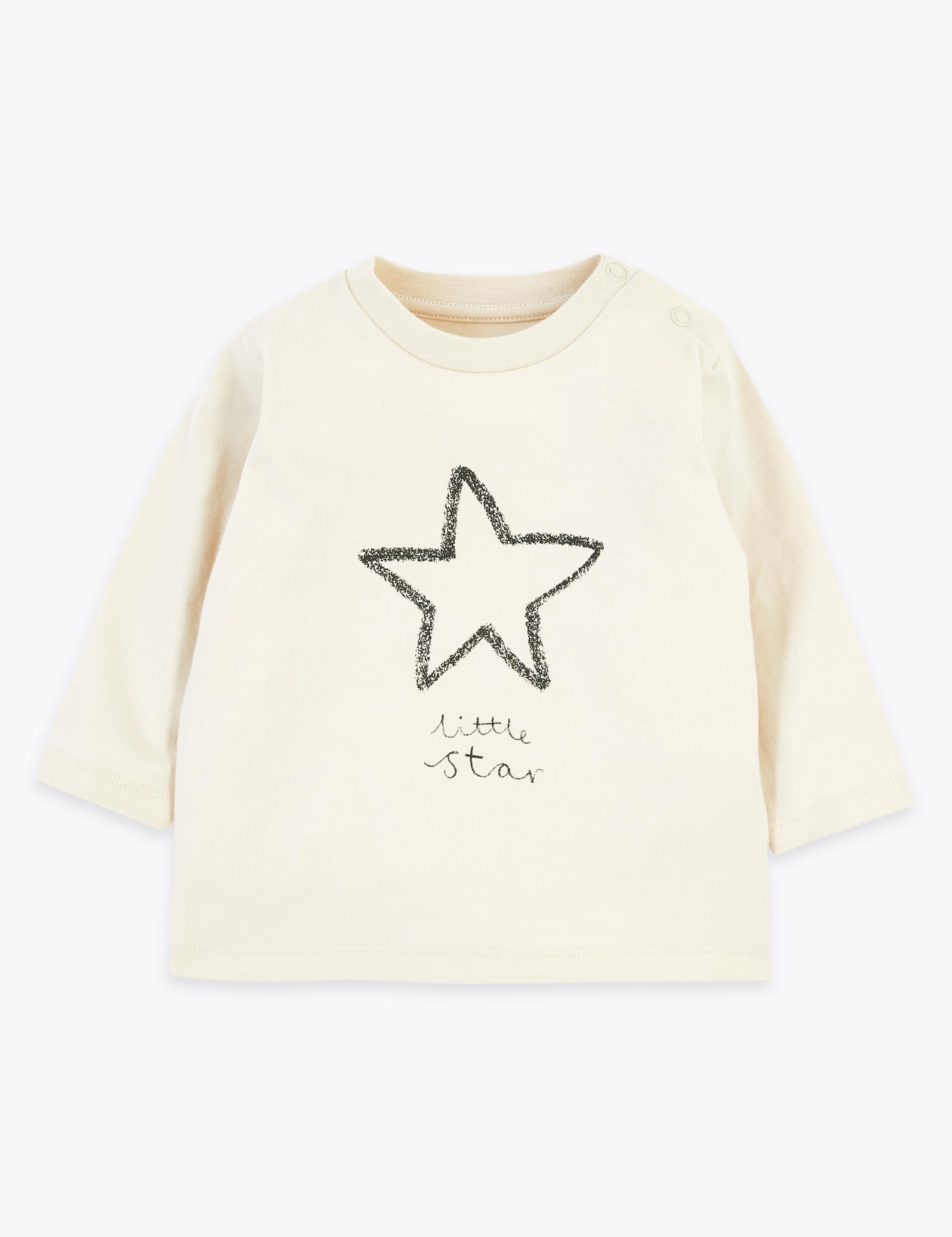 2 Piece Cotton Rich Little Star Outfit (0-3 Yrs) 3 of 4