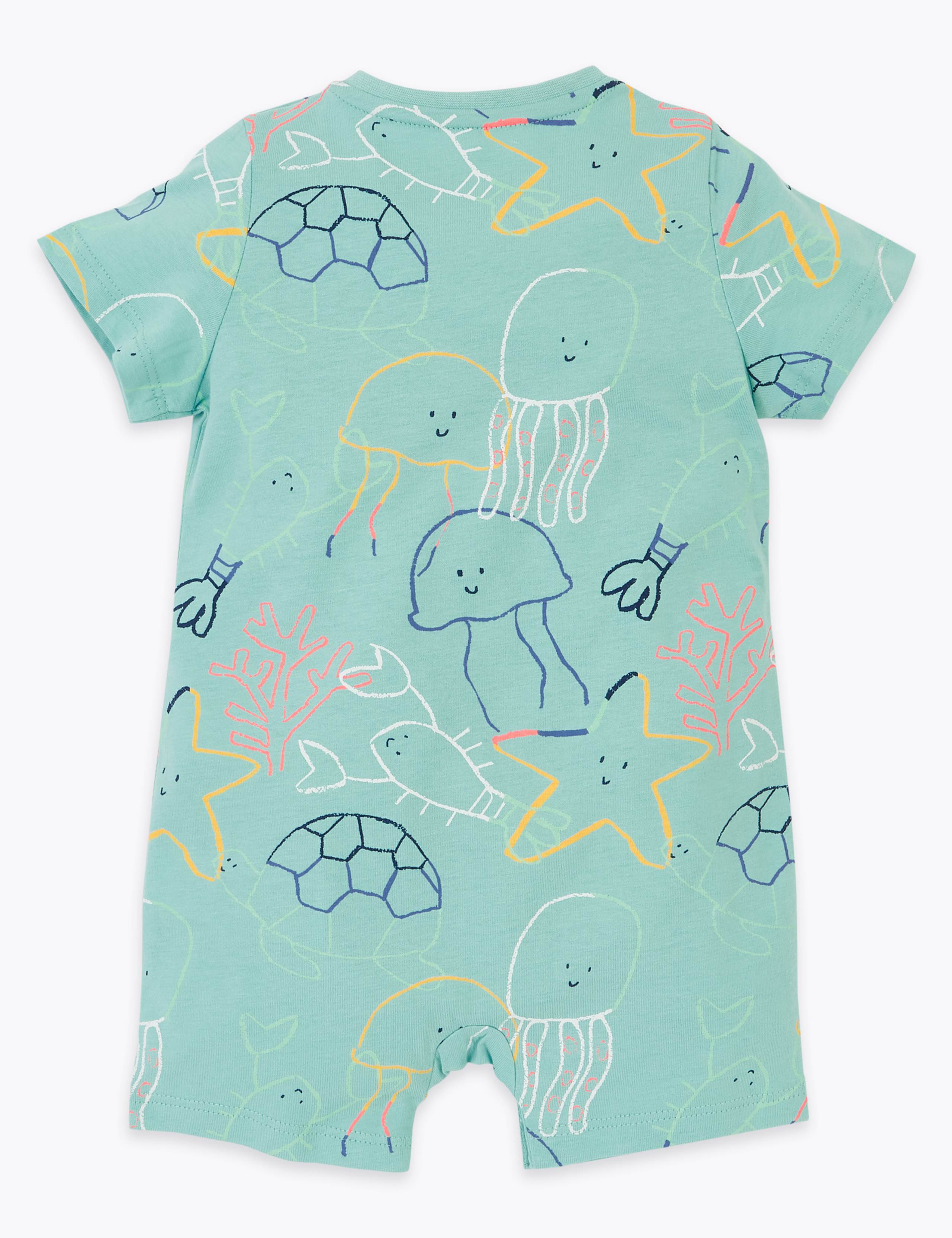 Pure Cotton Romper (0-3 Yrs) 3 of 5
