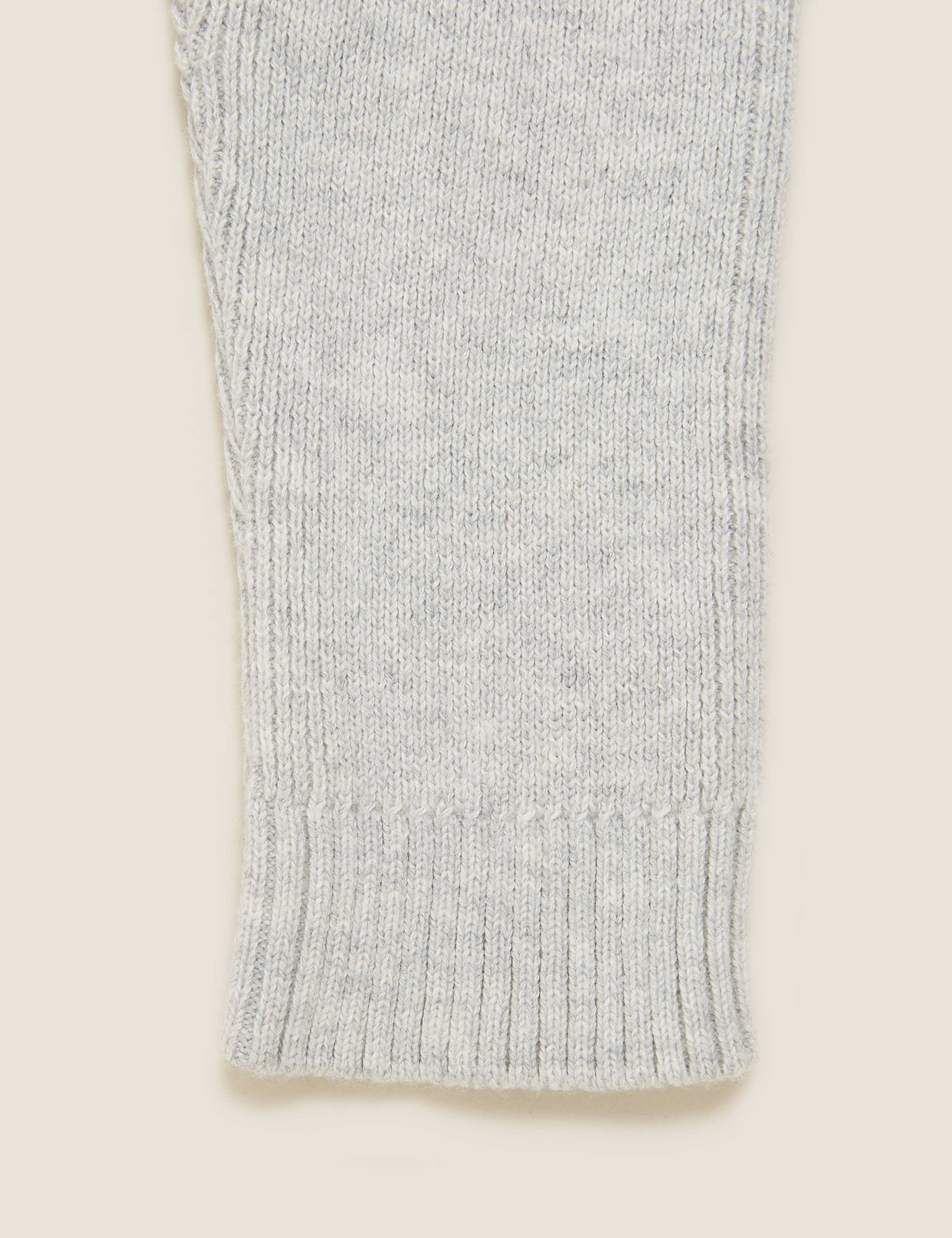 Pure Cotton Knitted Leggings (0-3 Yrs) 3 of 3