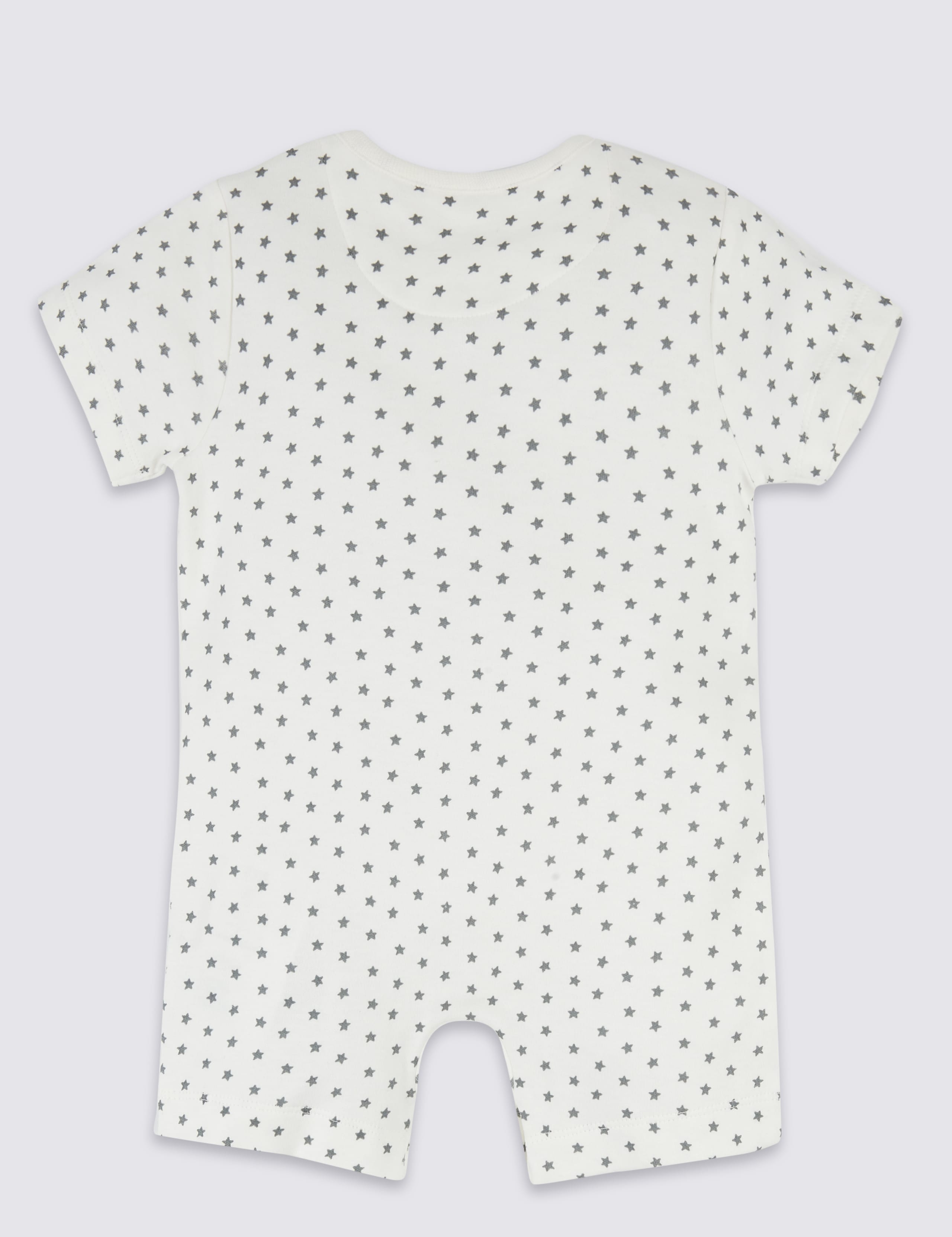 3 Pack Organic Cotton Rompers 5 of 6