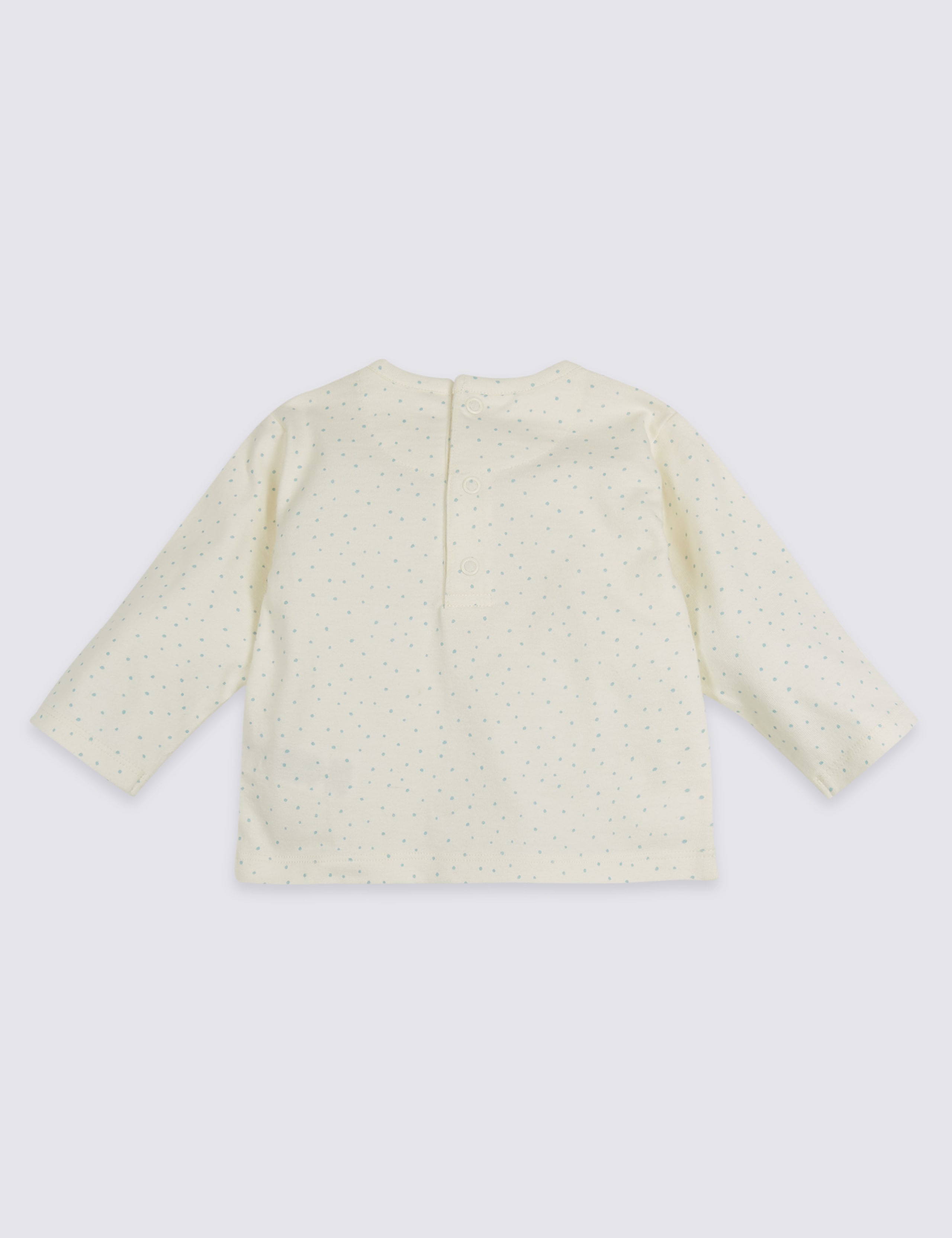 My Uncle Loves Me Pure Cotton Spotted Top 2 of 3