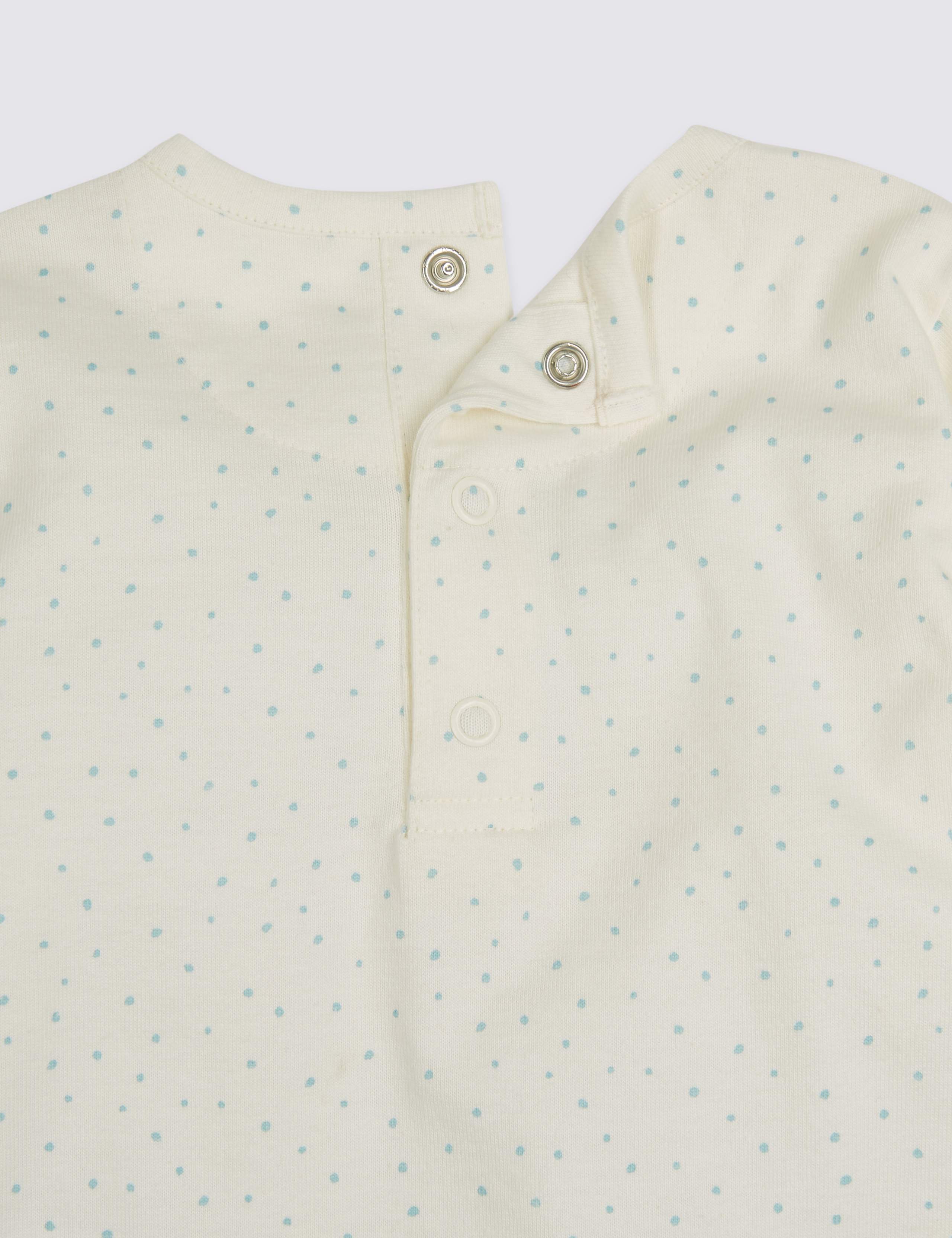 My Uncle Loves Me Pure Cotton Spotted Top 3 of 3