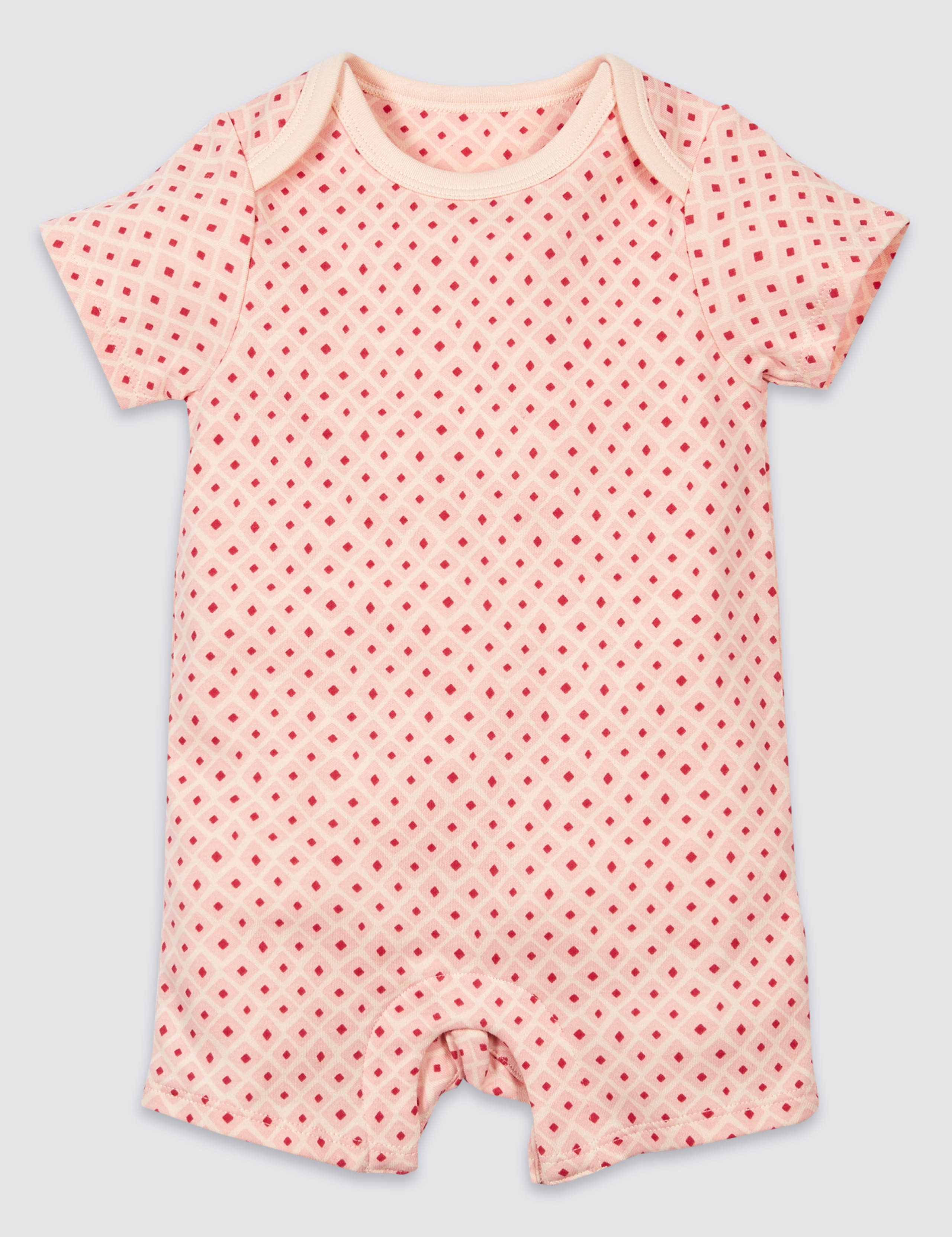 3 Pack Pure Cotton Tropical Print Rompers 3 of 6