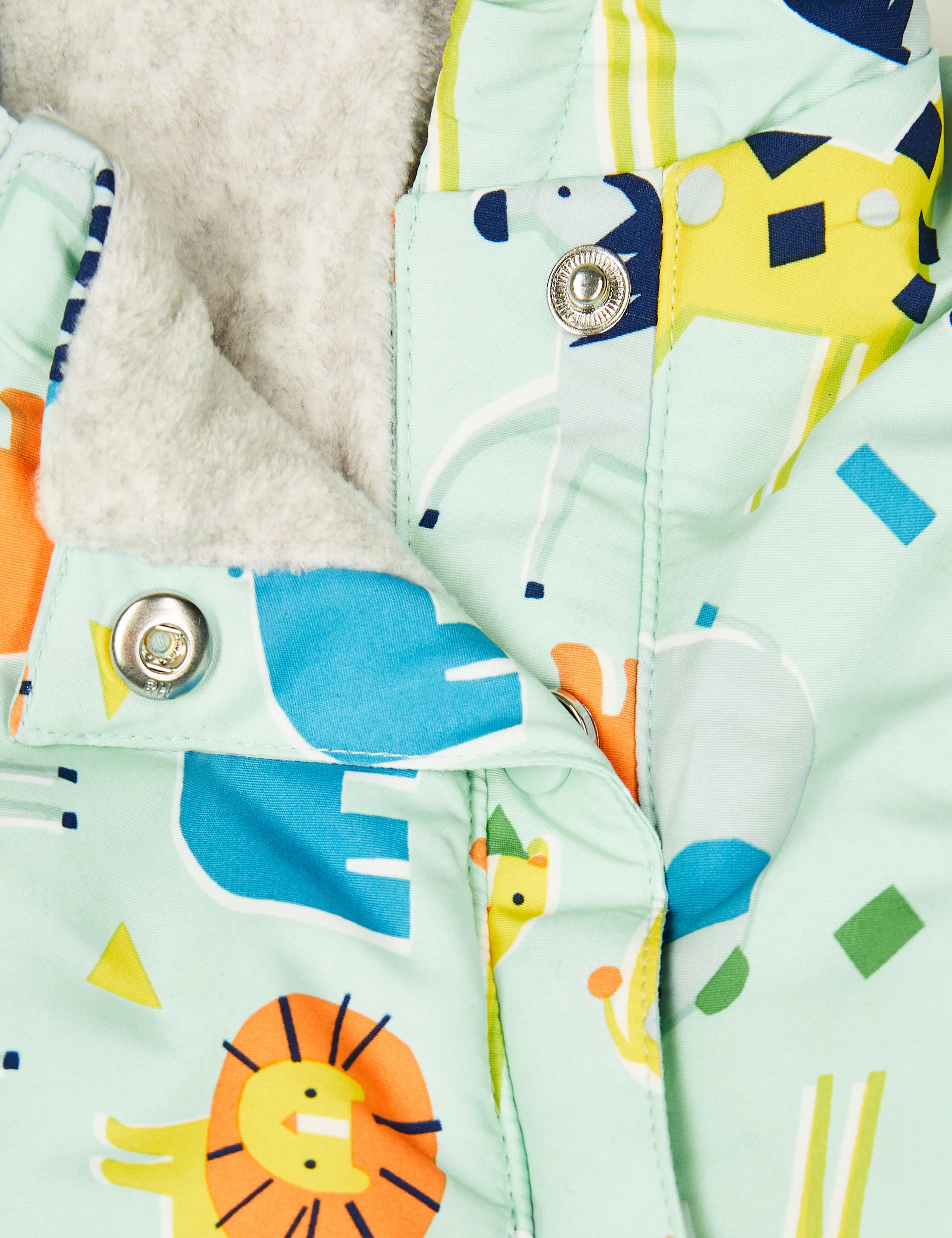 All Over Animal Print Snowsuit 3 of 4