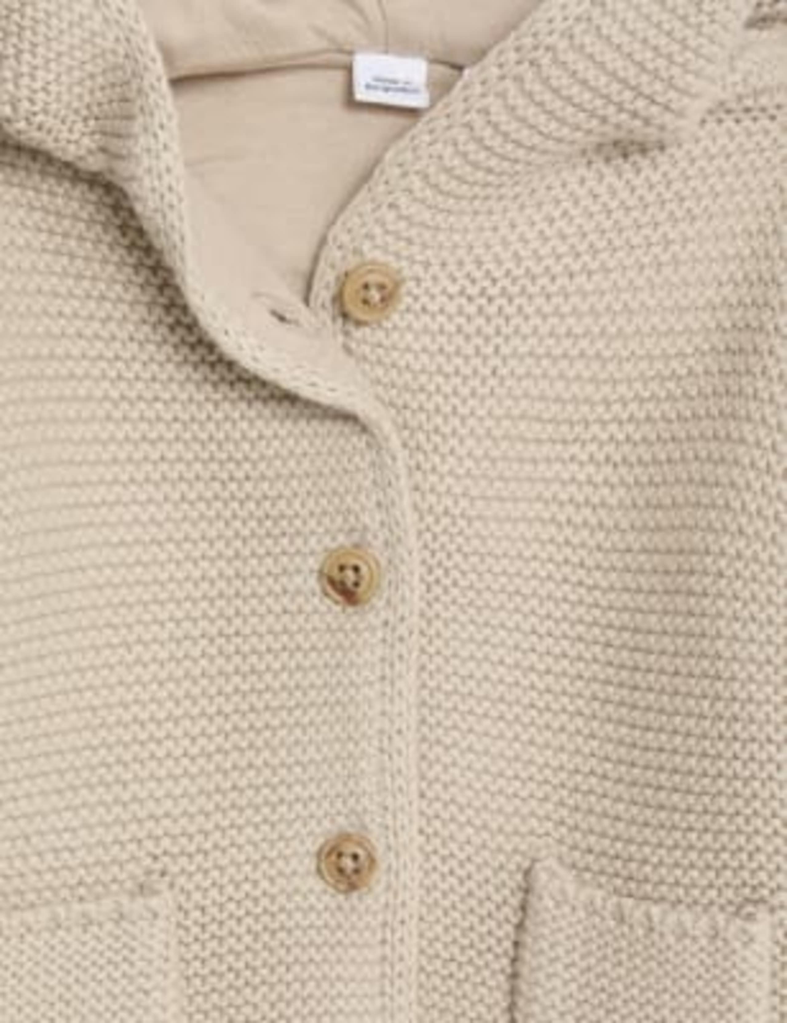 Pure Cotton Hooded Cardigan (7lbs-3 Yrs) 3 of 3