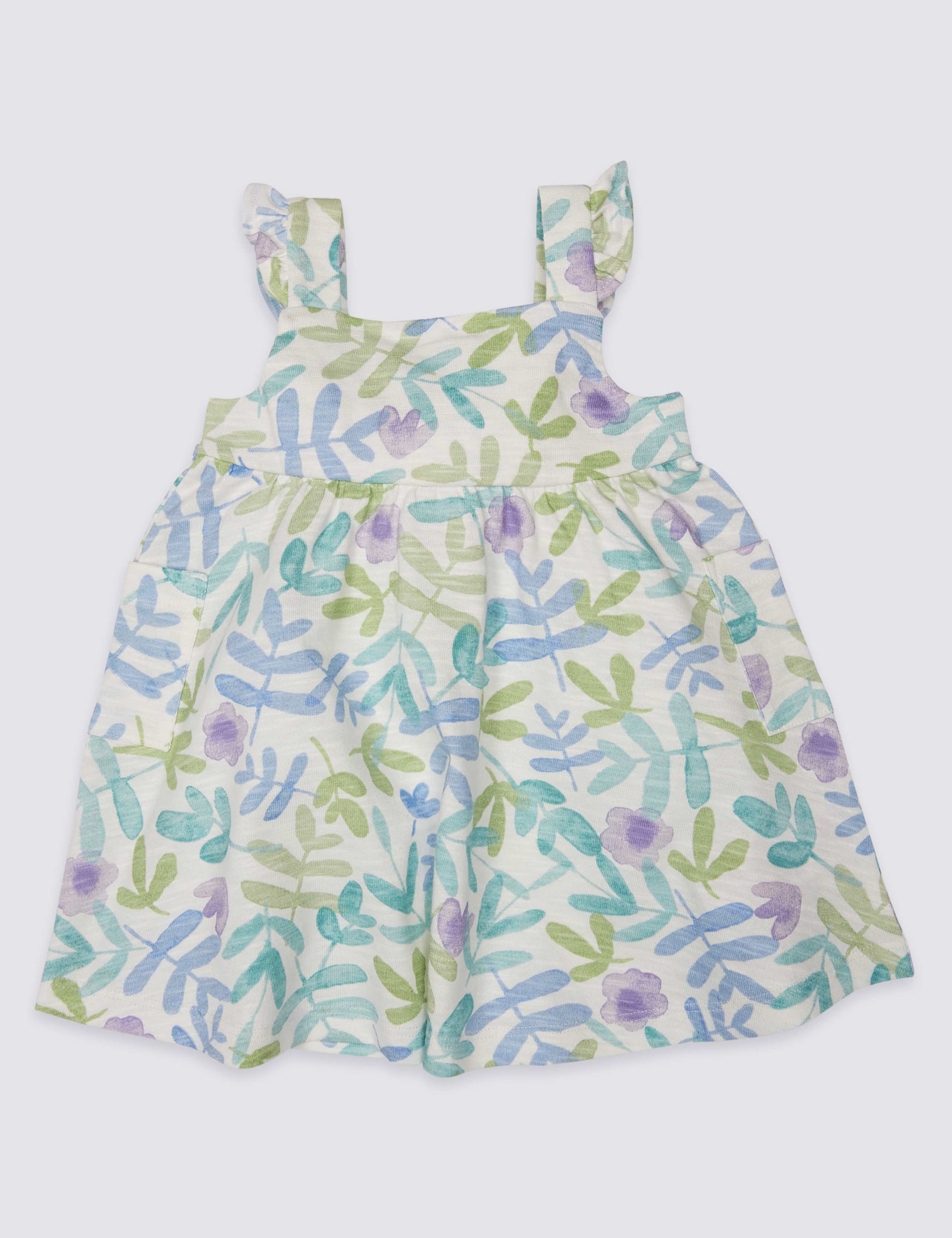 2 Pack Pure Cotton Jersey Dress 4 of 7