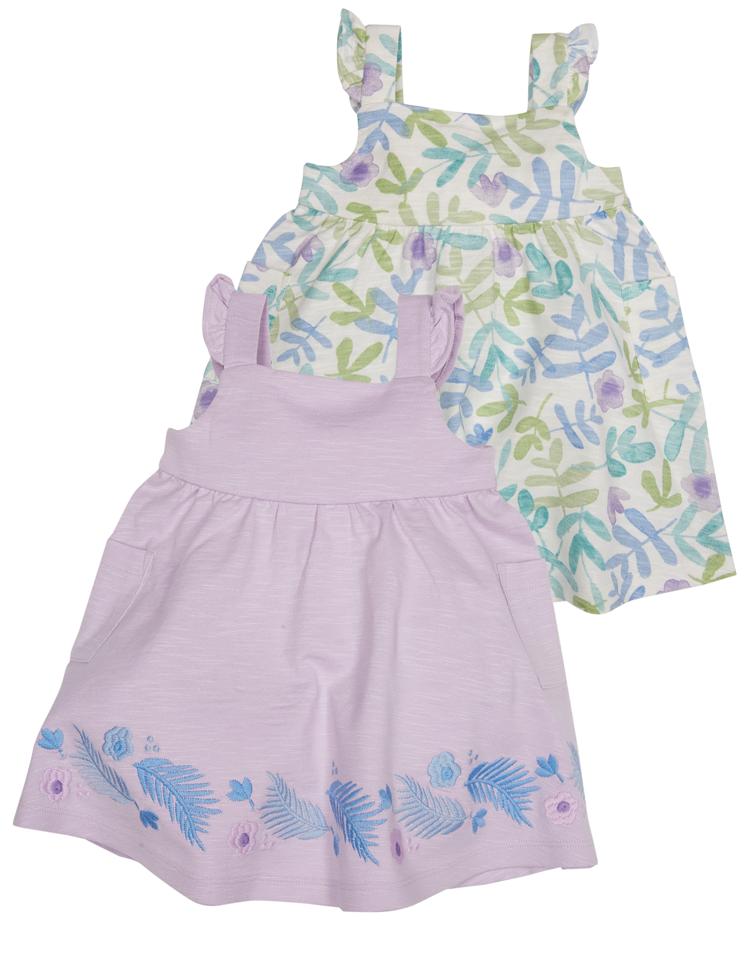 2 Pack Pure Cotton Jersey Dress 6 of 7