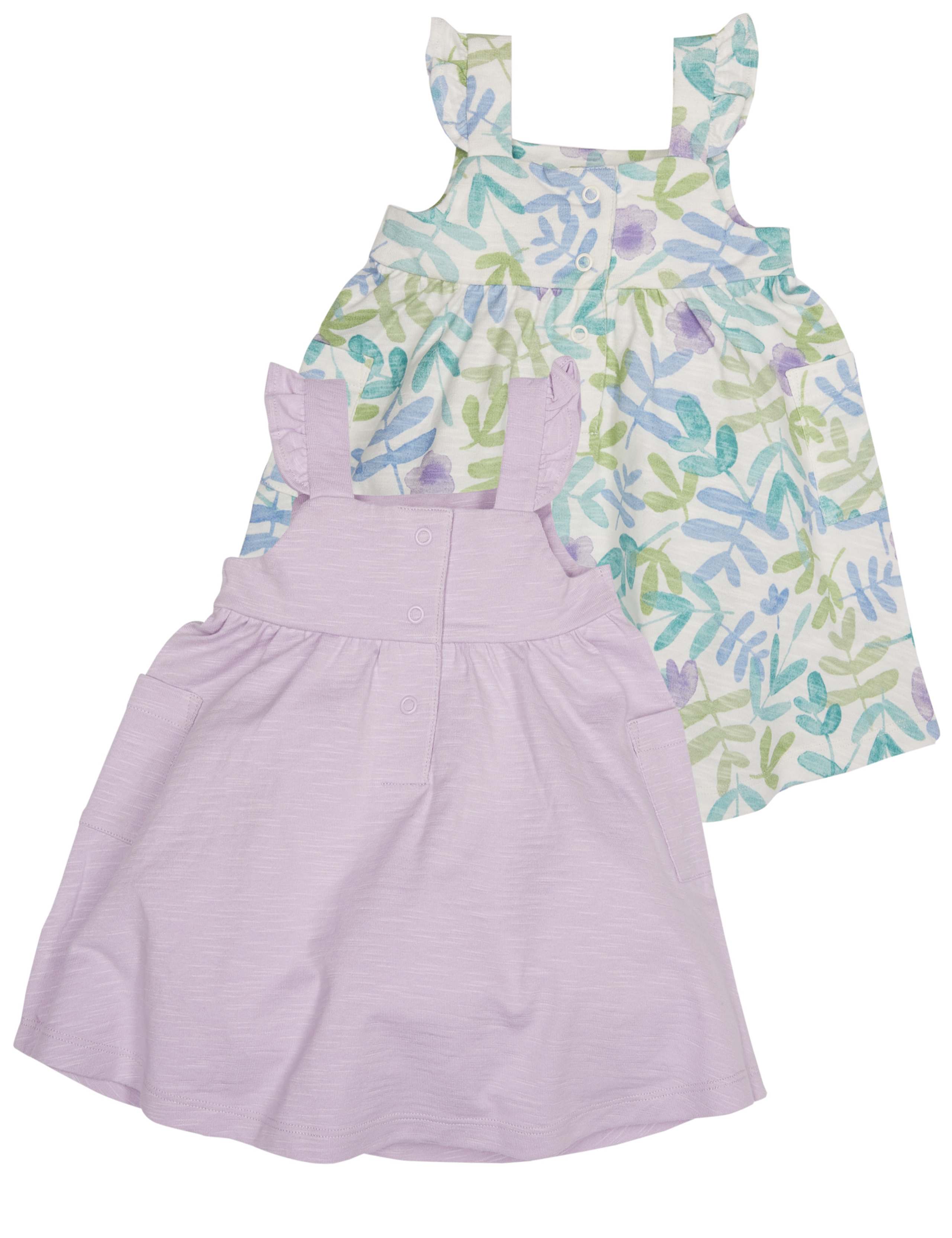 2 Pack Pure Cotton Jersey Dress 7 of 7